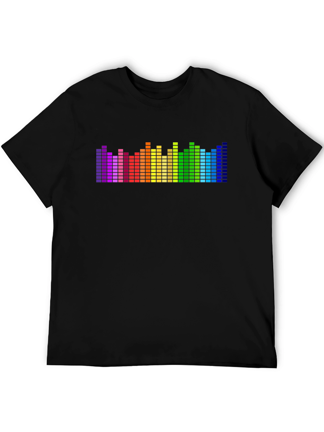 Rainbow Equalizer Graphic Tee