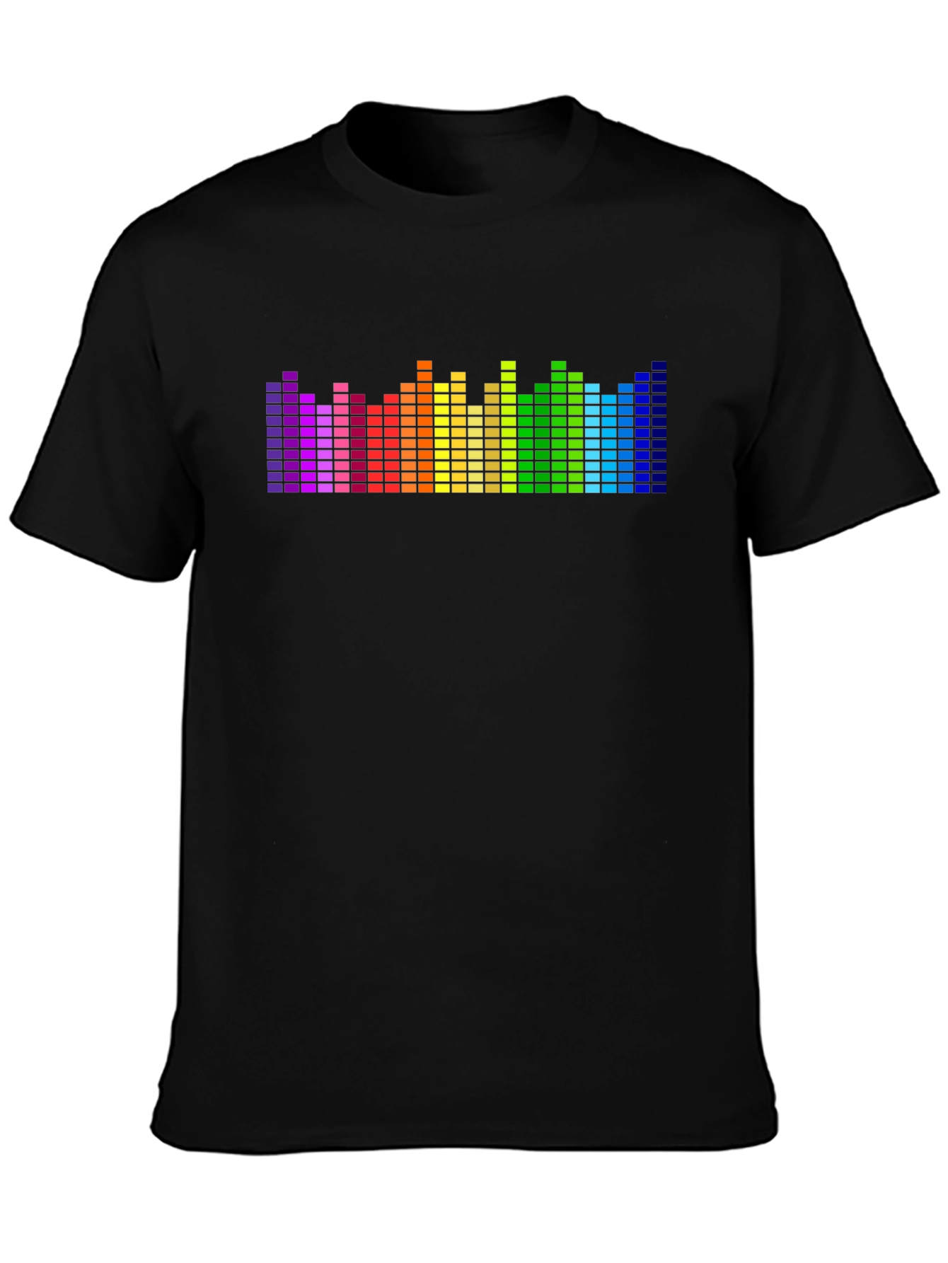 Rainbow Equalizer Graphic Tee