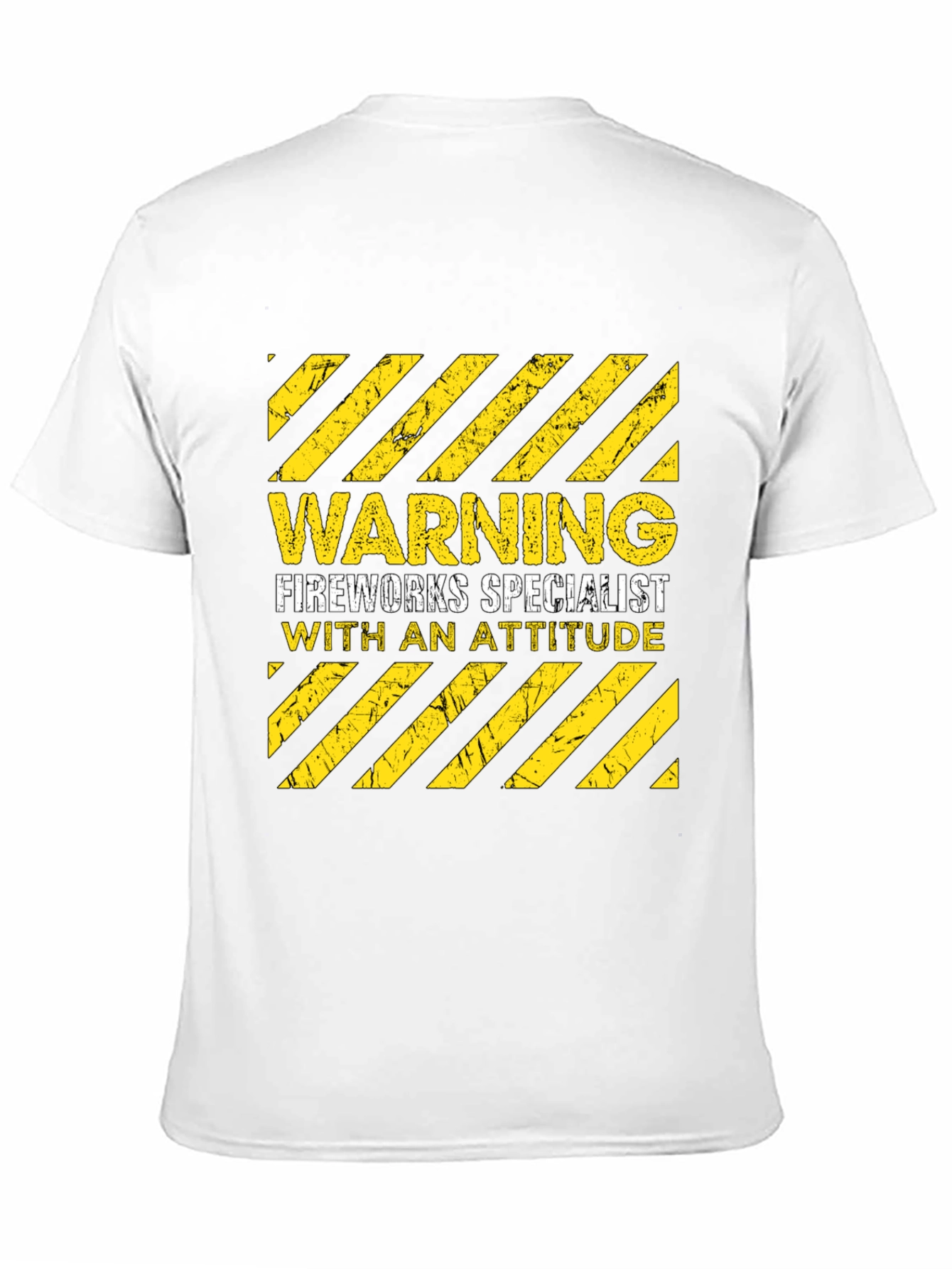 Warning Fireworks Specialist Graphic Tee