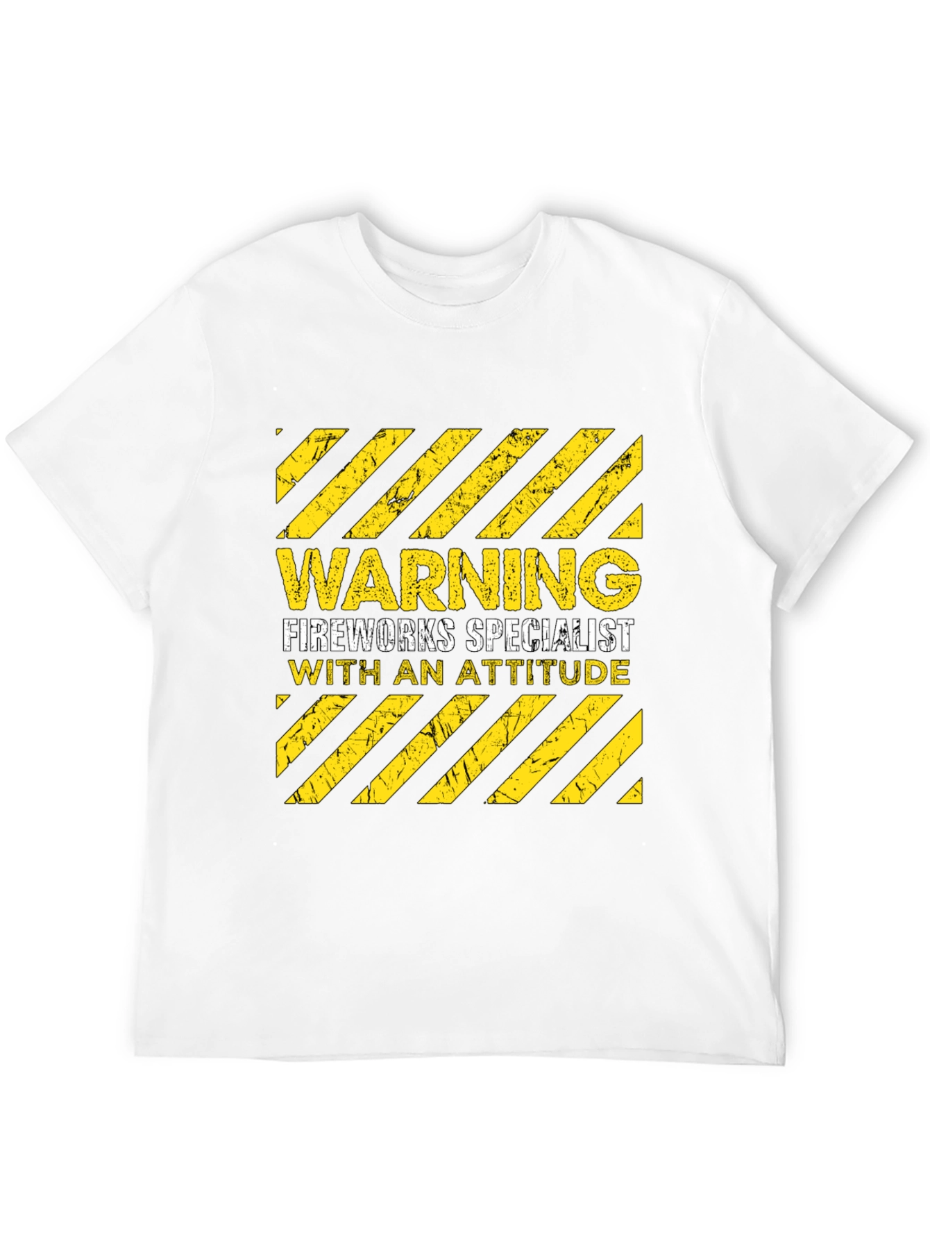 Warning Fireworks Specialist Graphic Tee