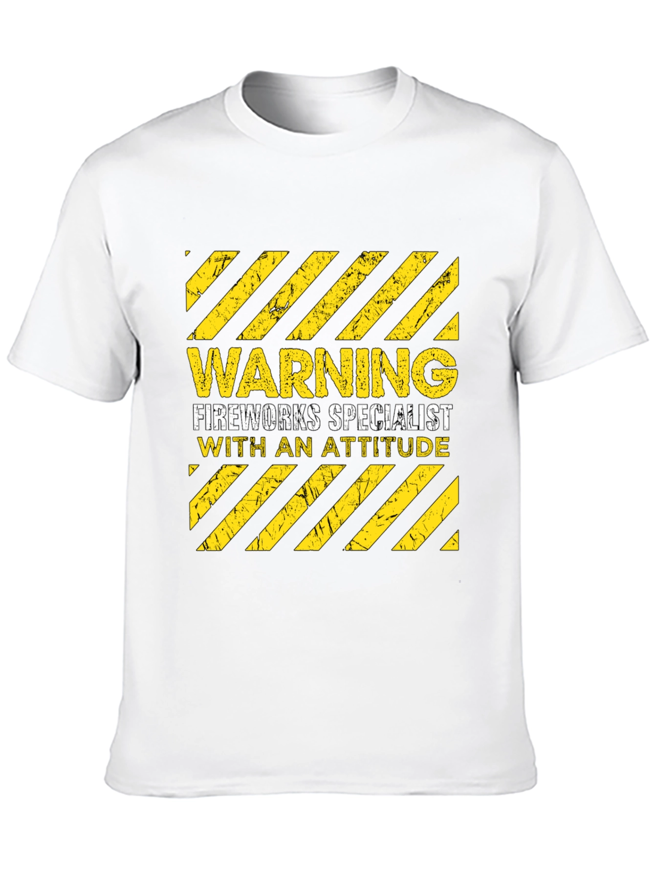 Warning Fireworks Specialist Graphic Tee