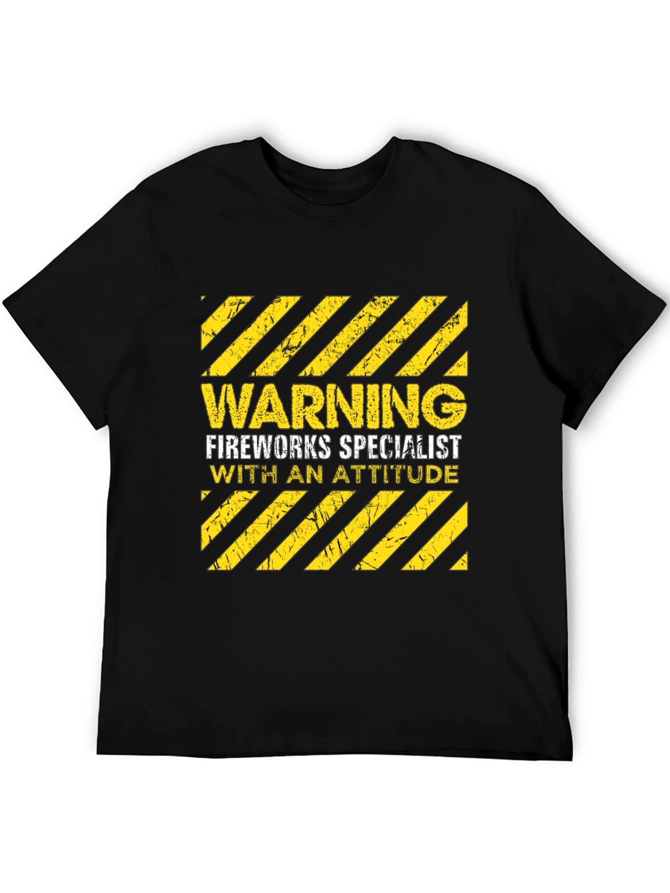 Warning Fireworks Specialist Graphic Tee