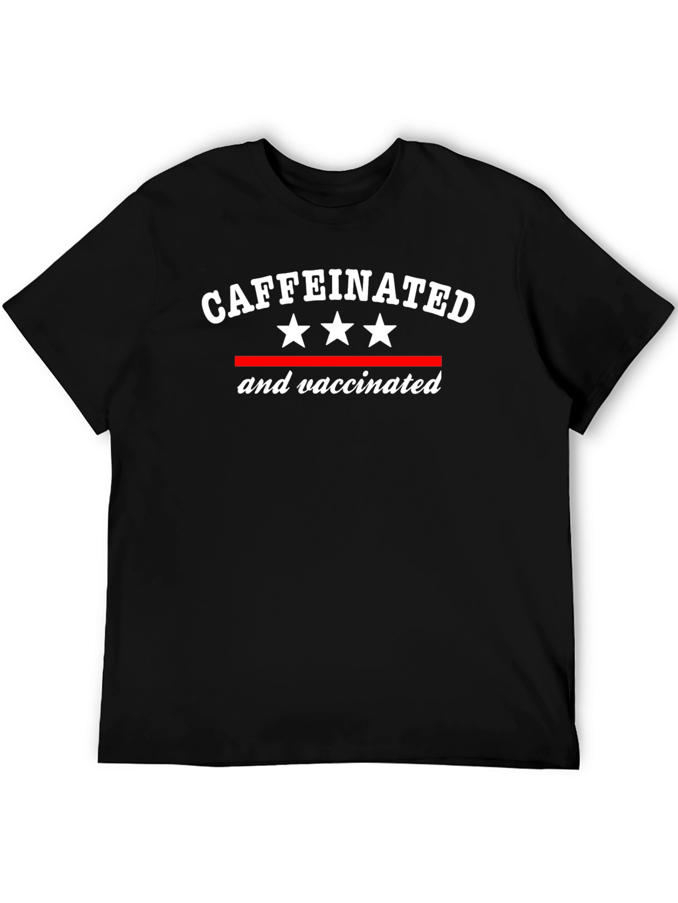 Caffeinated & Vaccinated T-Shirt