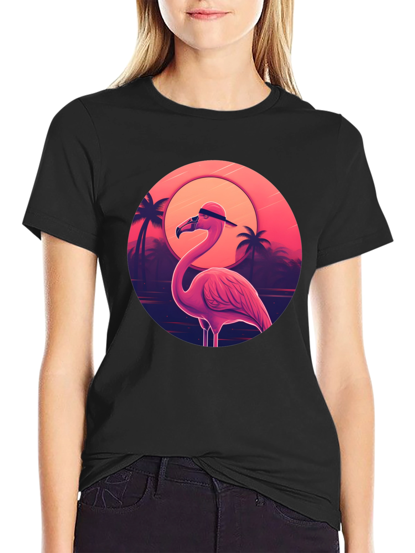 Retro Flamingo T-Shirt