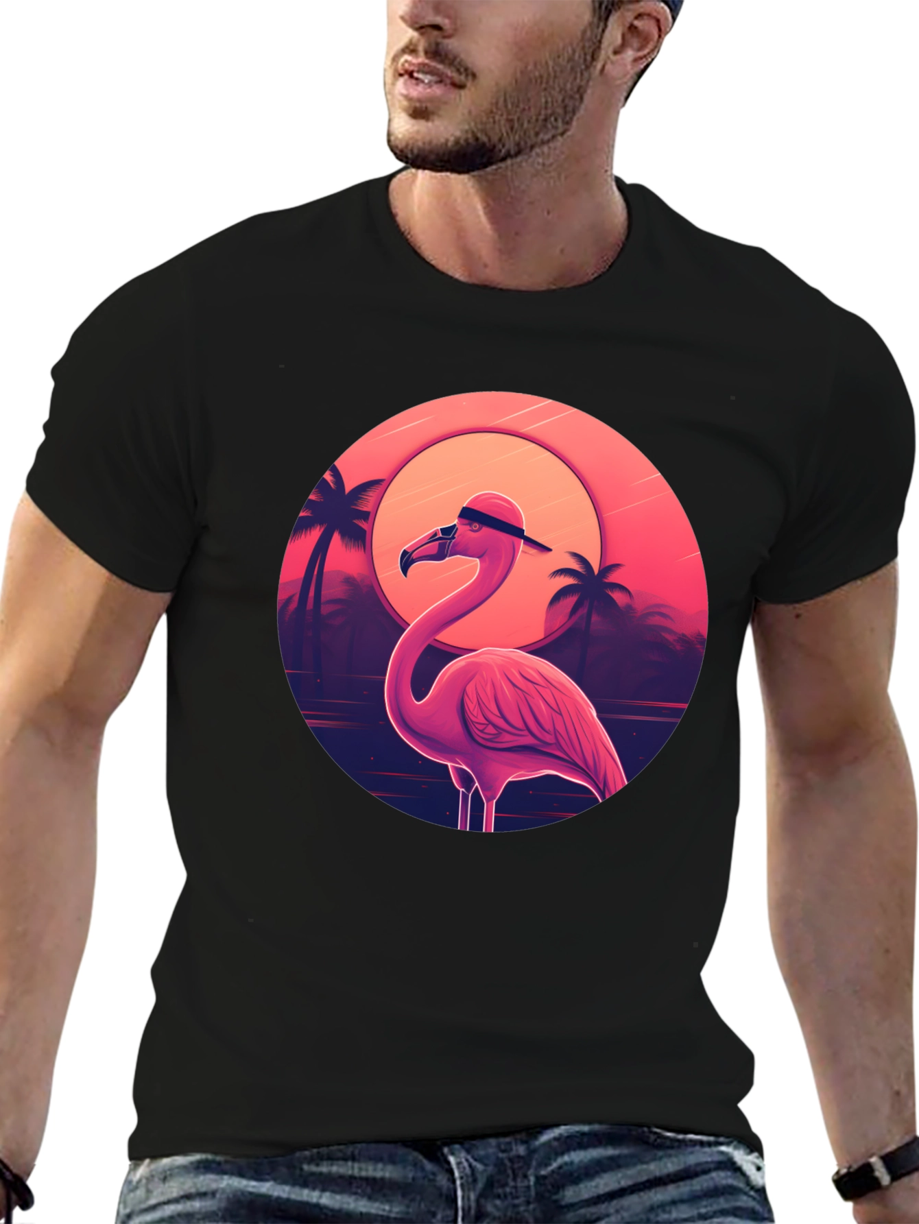 Retro Flamingo T-Shirt