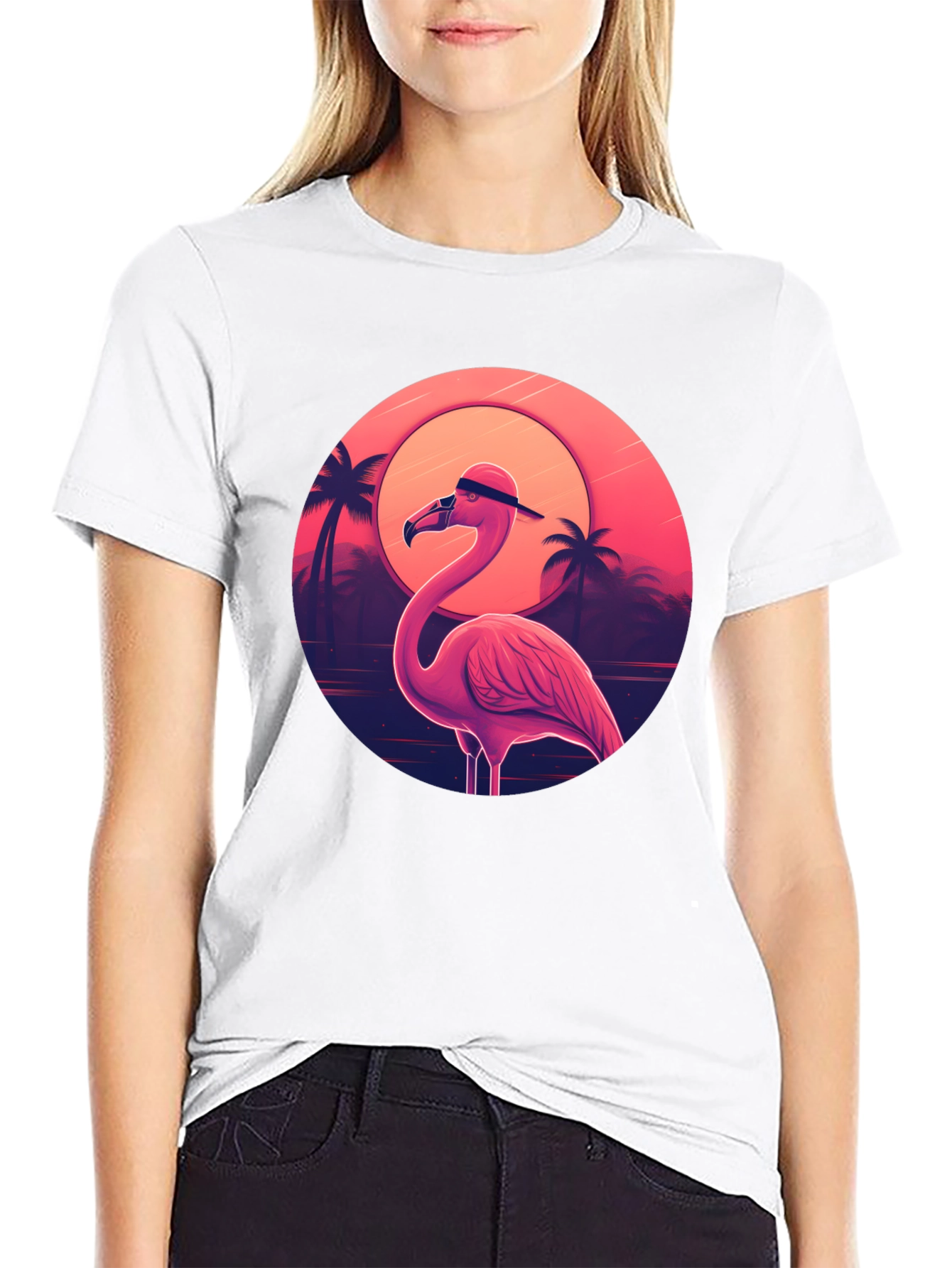 Retro Flamingo T-Shirt