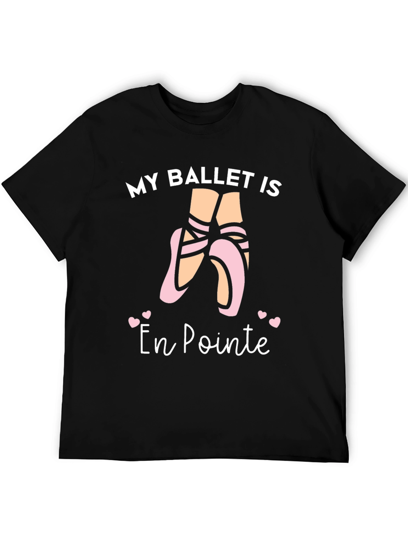 Ballet En Pointe Graphic Tee - Dancers Delight