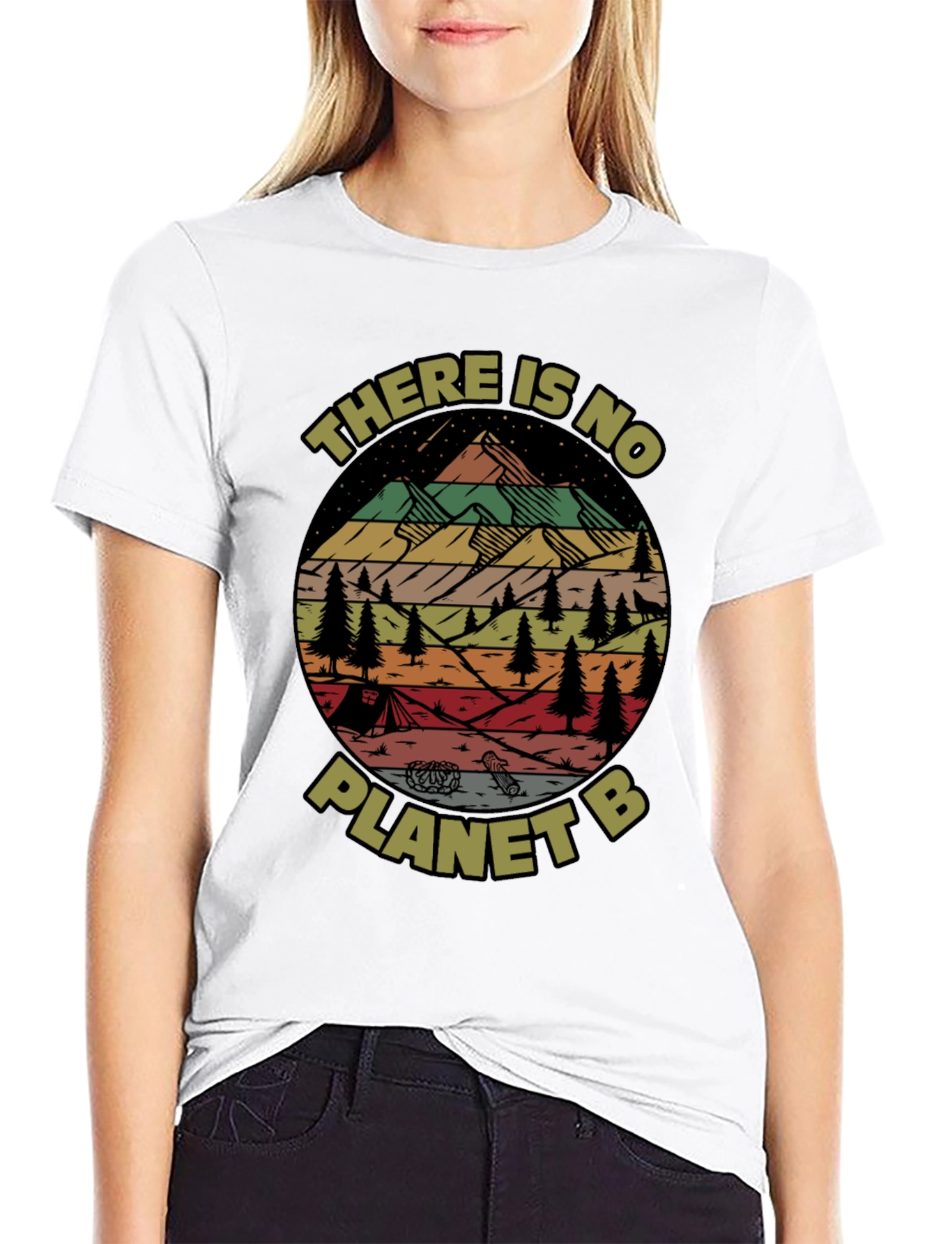 Eco-Friendly No Planet B Graphic Tee