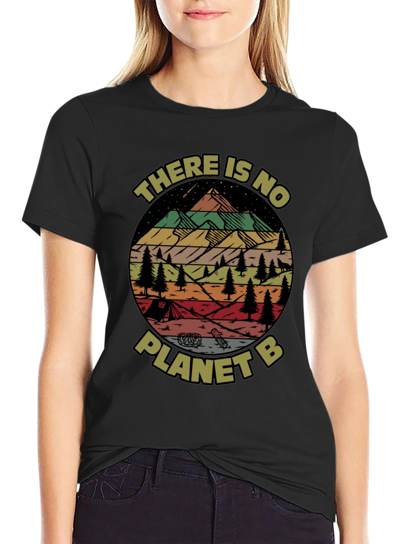 Eco-Friendly No Planet B Graphic Tee