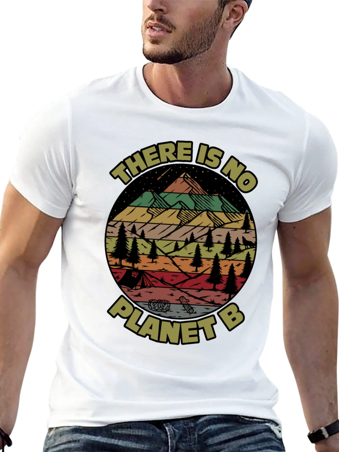 Eco-Friendly No Planet B Graphic Tee