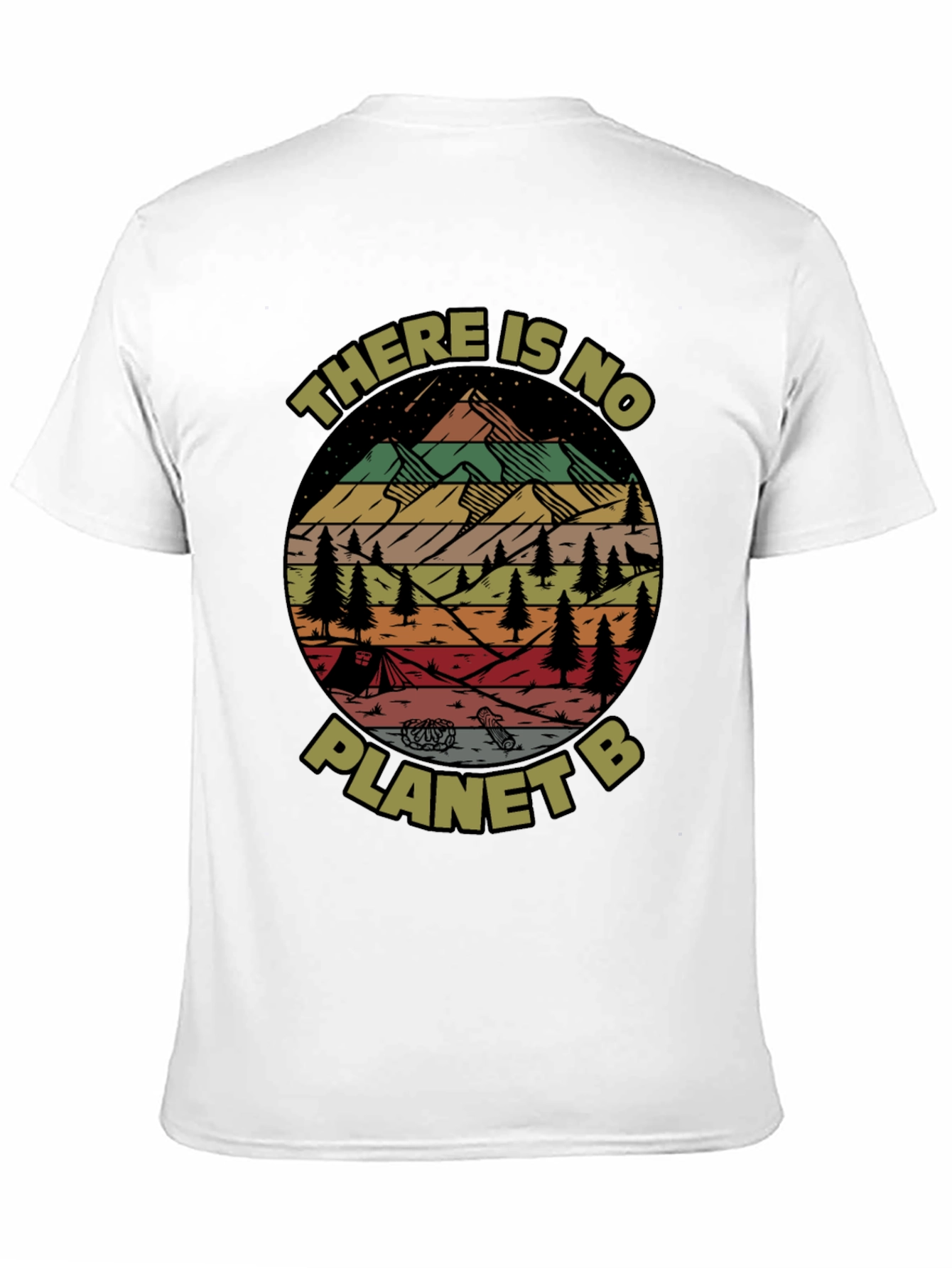 Eco-Friendly No Planet B Graphic Tee