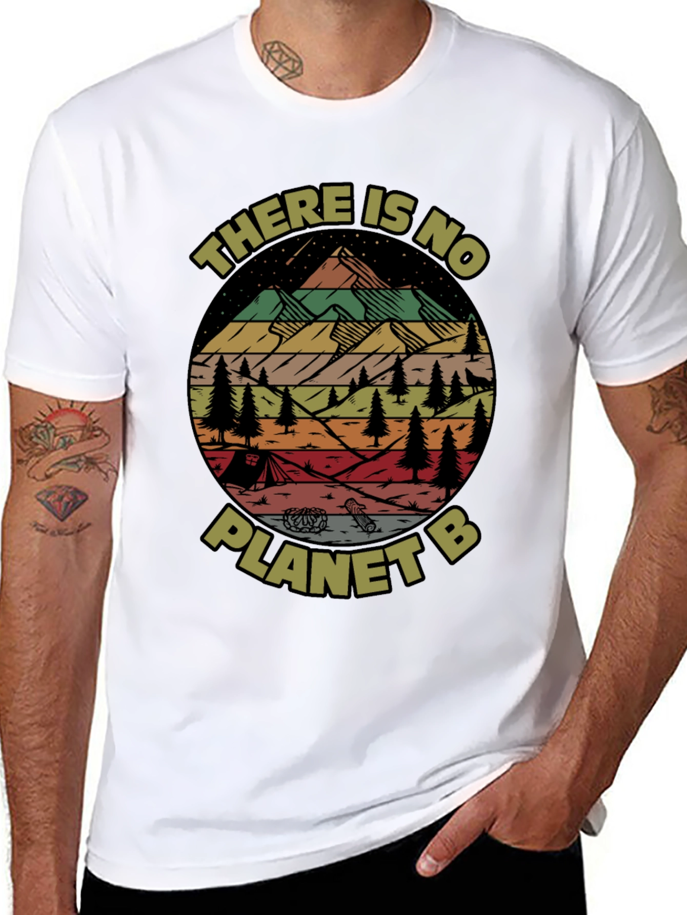 Eco-Friendly No Planet B Graphic Tee