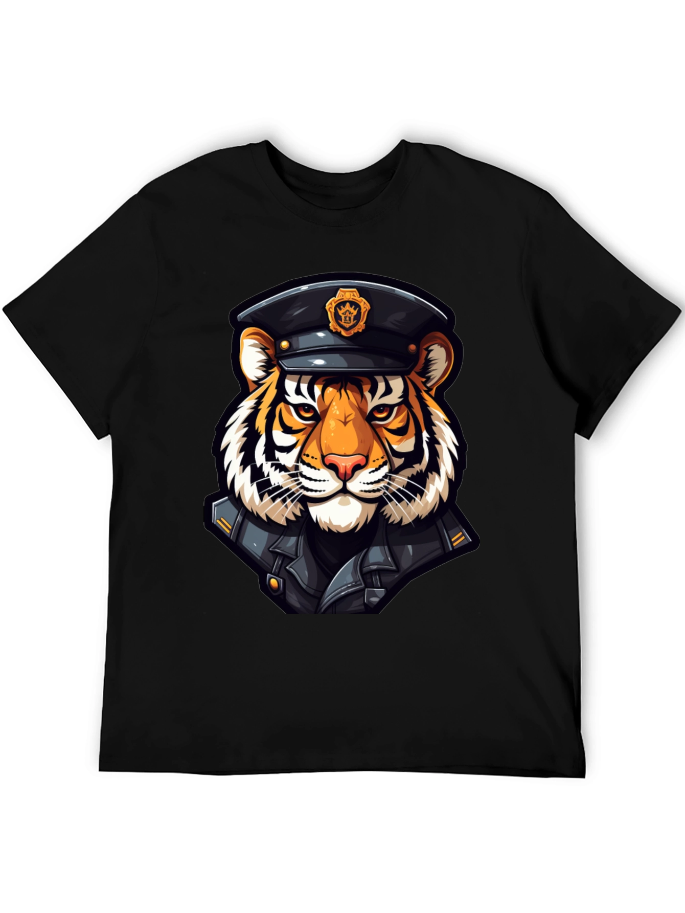 Tiger Officer Graphic T-Shirt