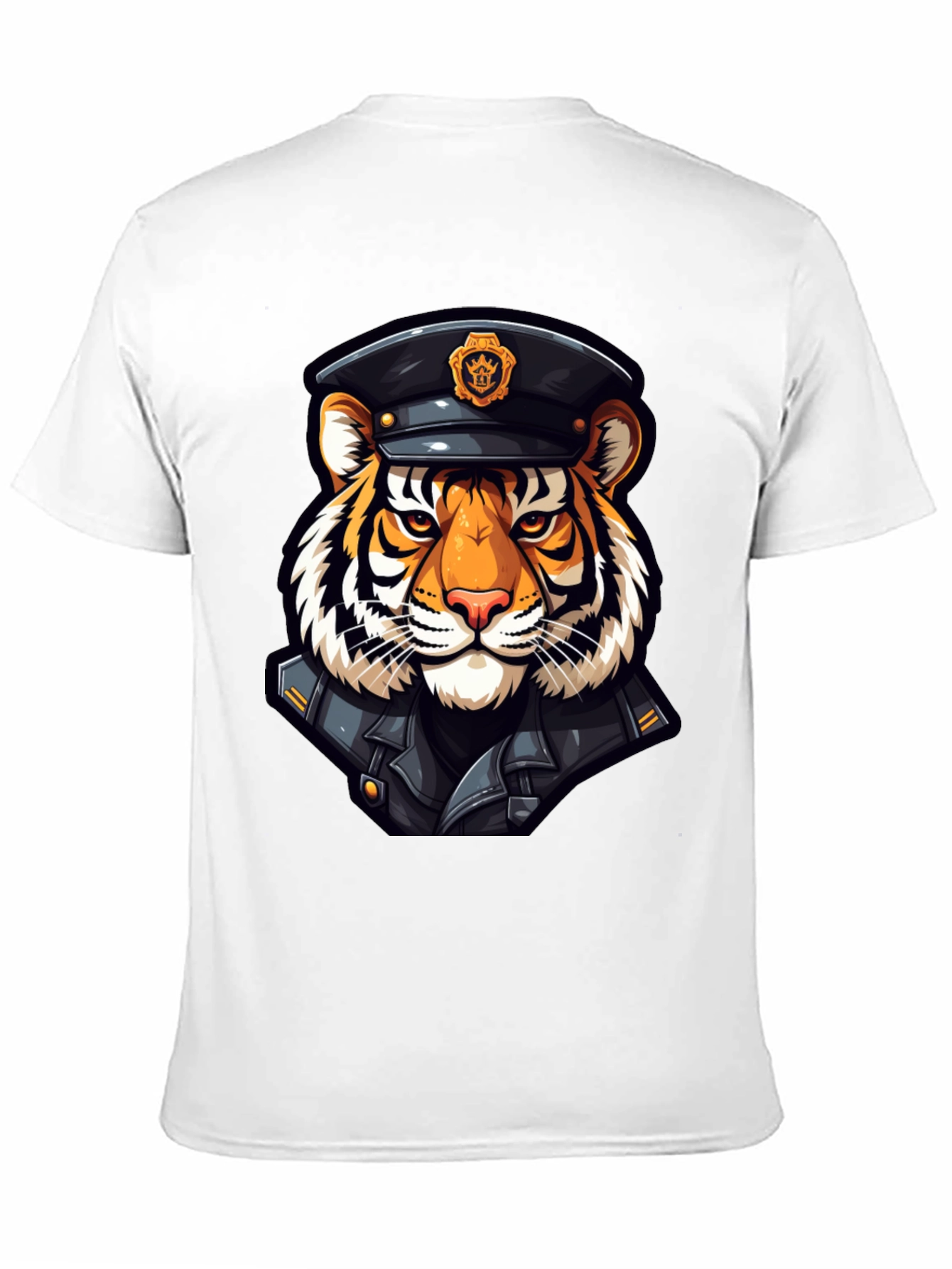 Tiger Officer Graphic T-Shirt