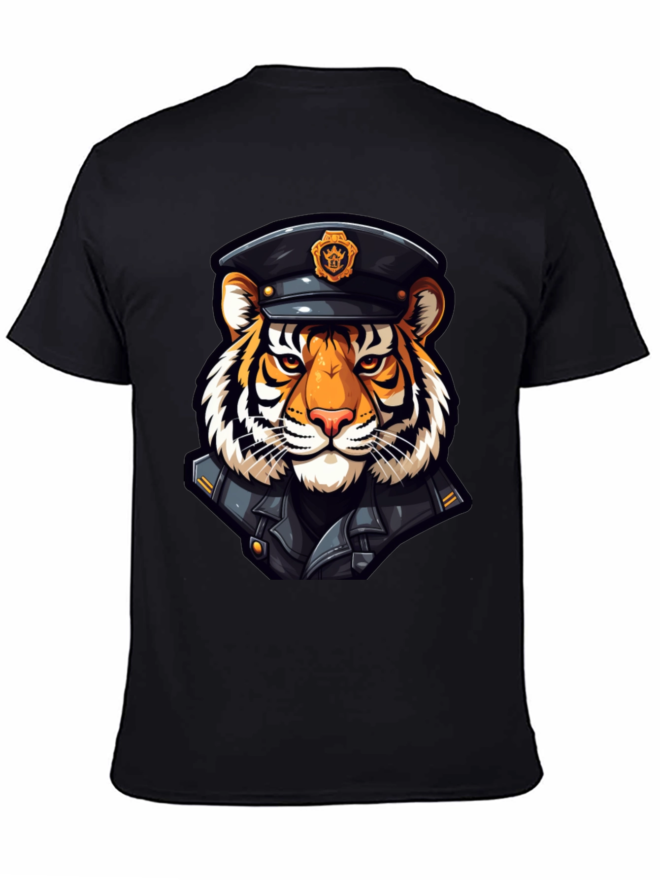 Tiger Officer Graphic T-Shirt