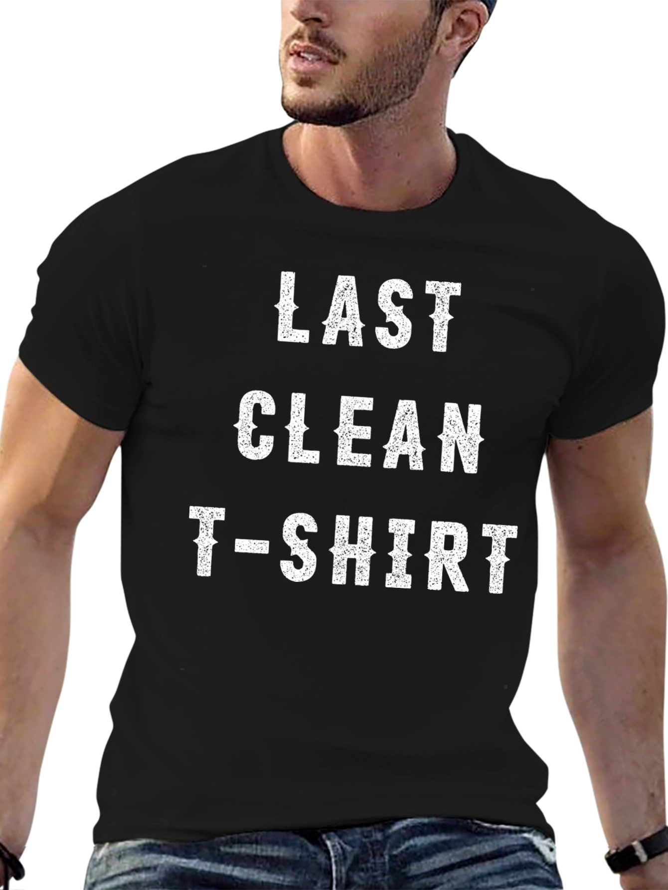 Last Clean T-Shirt Graphic Novelty Tee
