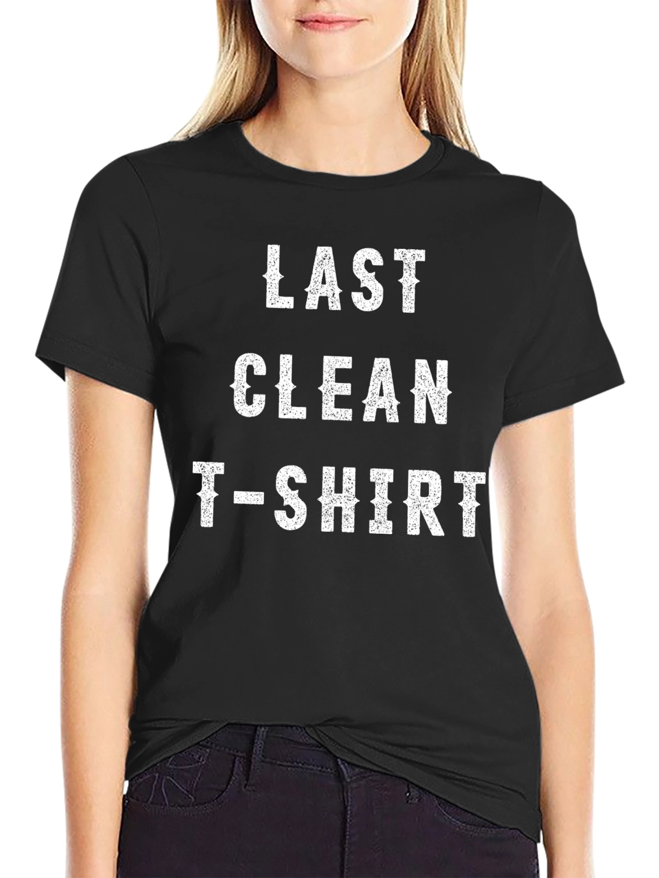 Last Clean T-Shirt Graphic Novelty Tee