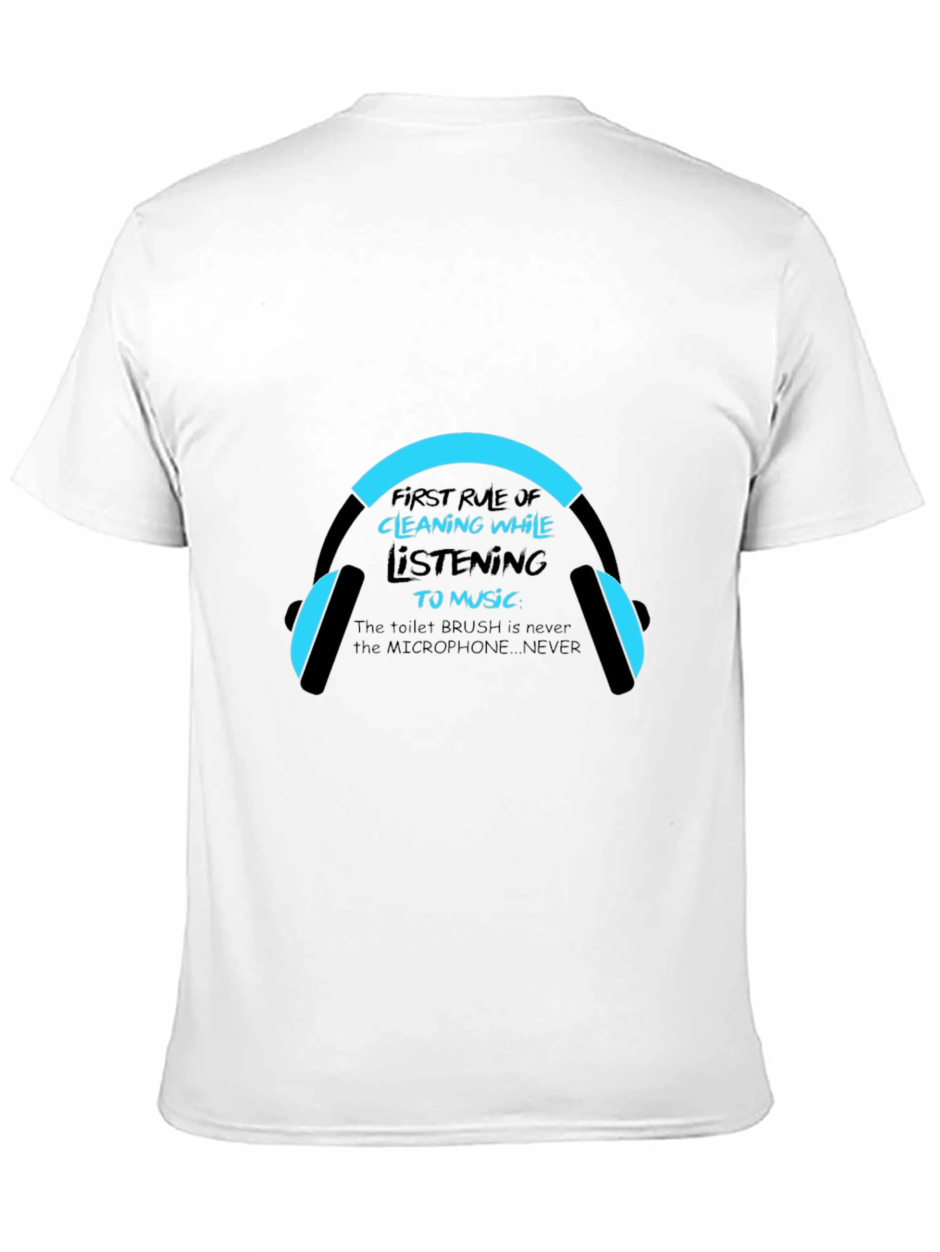 Cleaning Music T-Shirt