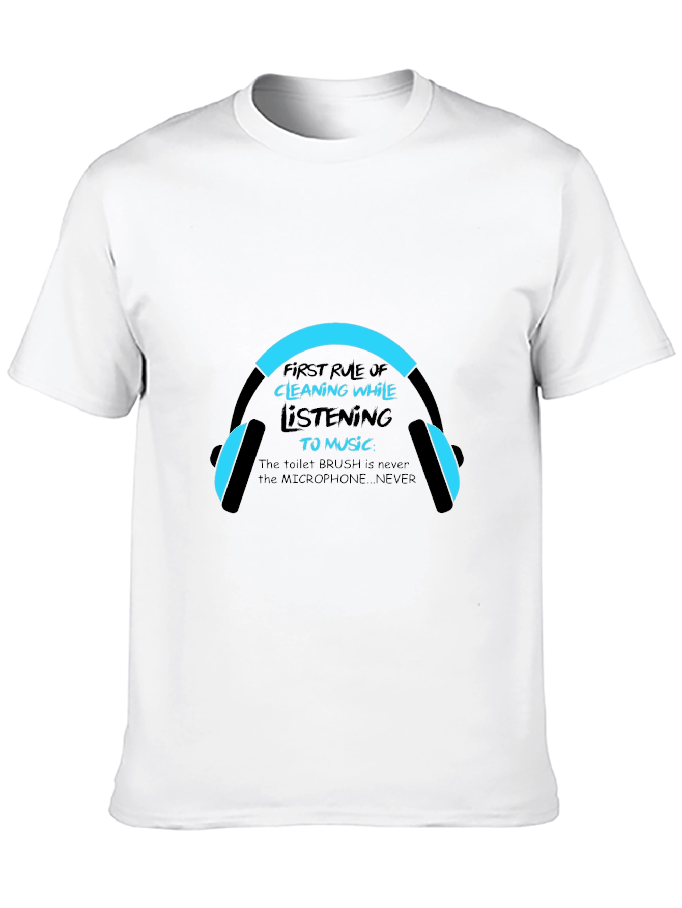 Cleaning Music T-Shirt