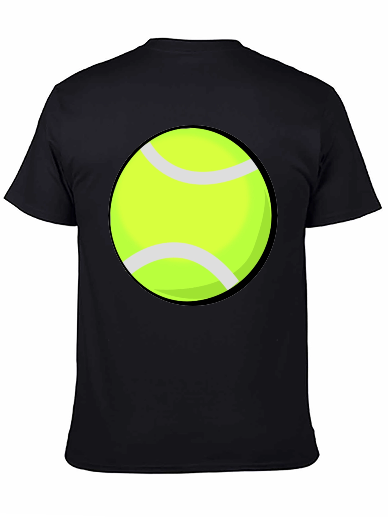 Tennis Ball Graphic Tee - Sporty Style