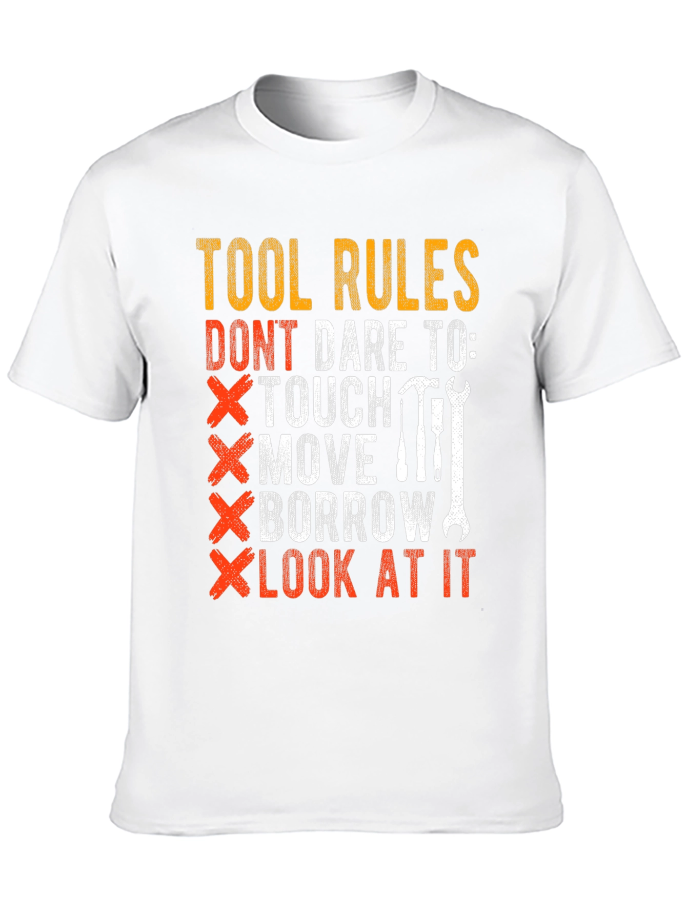 Tool Rules Graphic Tee - Mens Black T-Shirt
