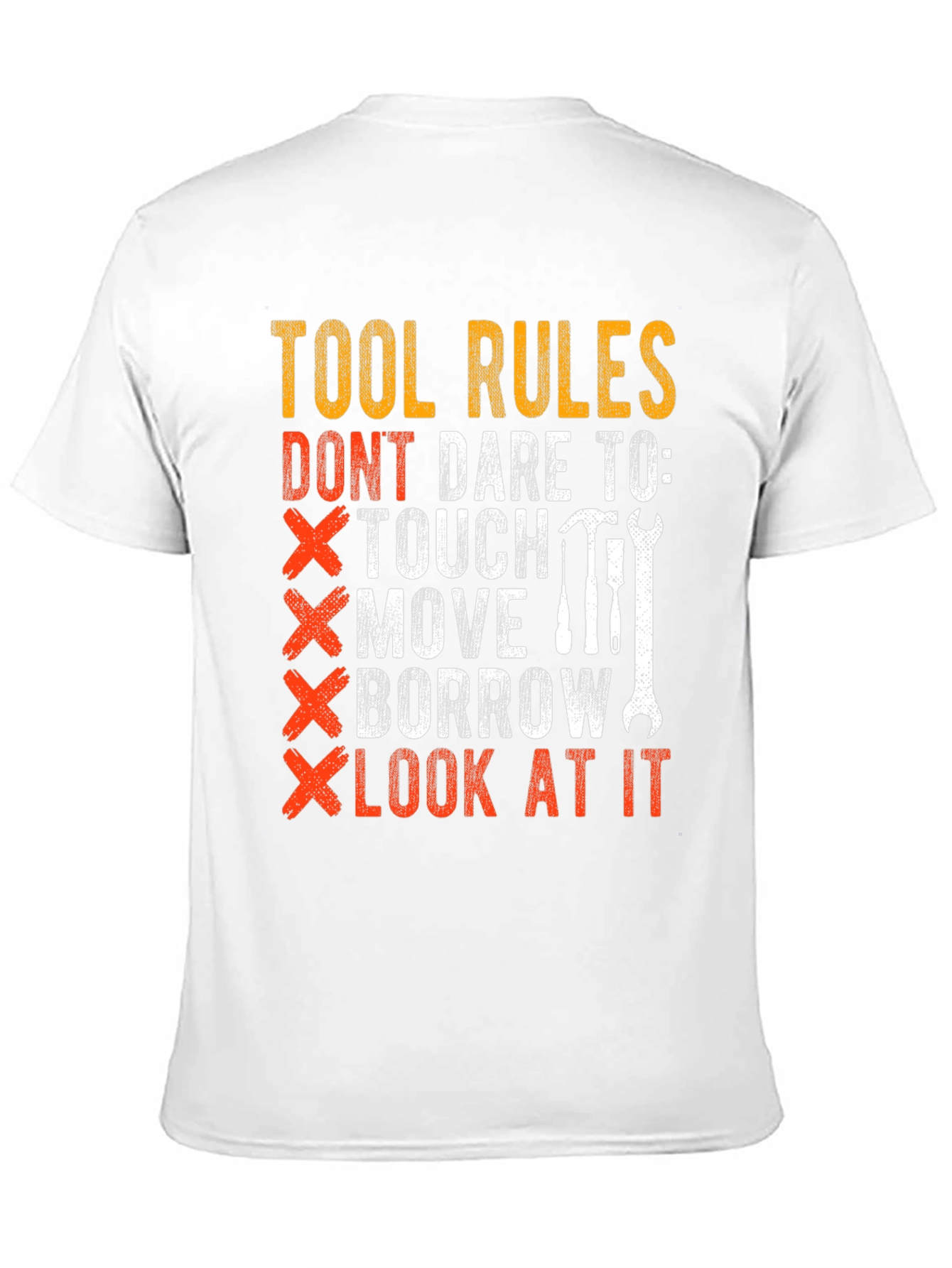 Tool Rules Graphic Tee - Mens Black T-Shirt