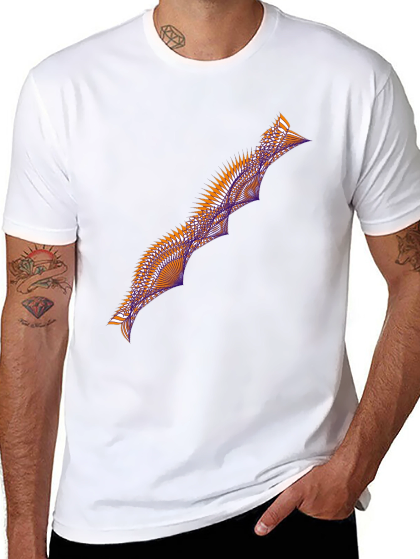 Abstract Graphic Tee