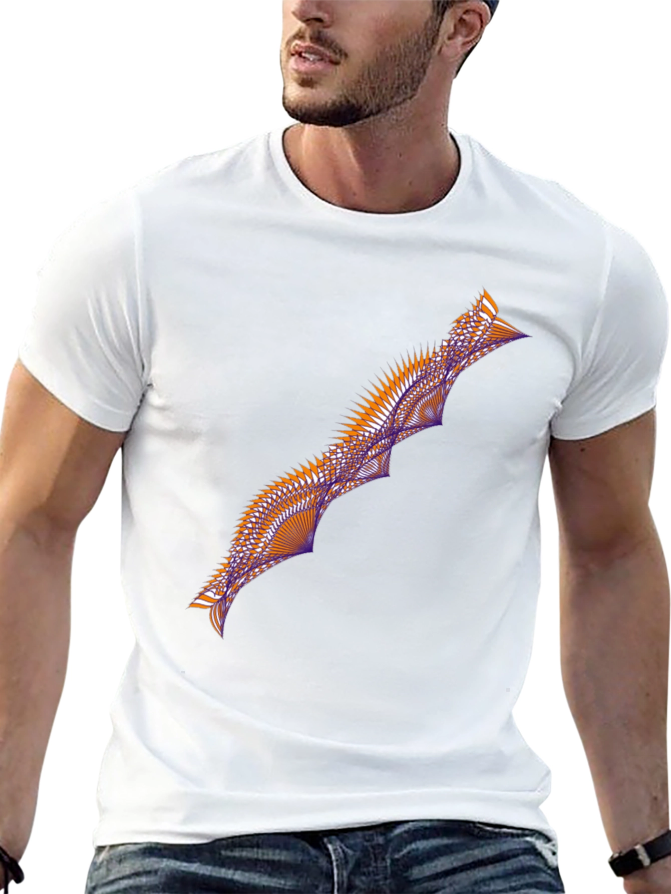 Abstract Graphic Tee