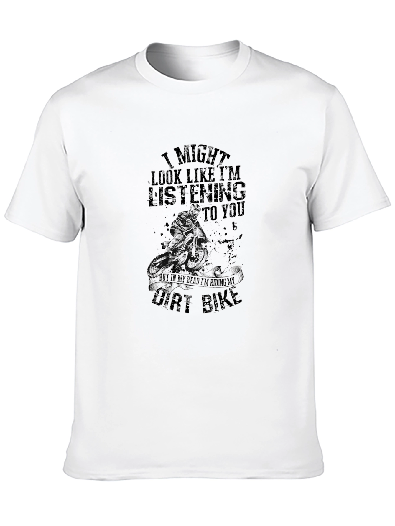 Dirt Bike Rider T-Shirt - Funny Graphic Tee