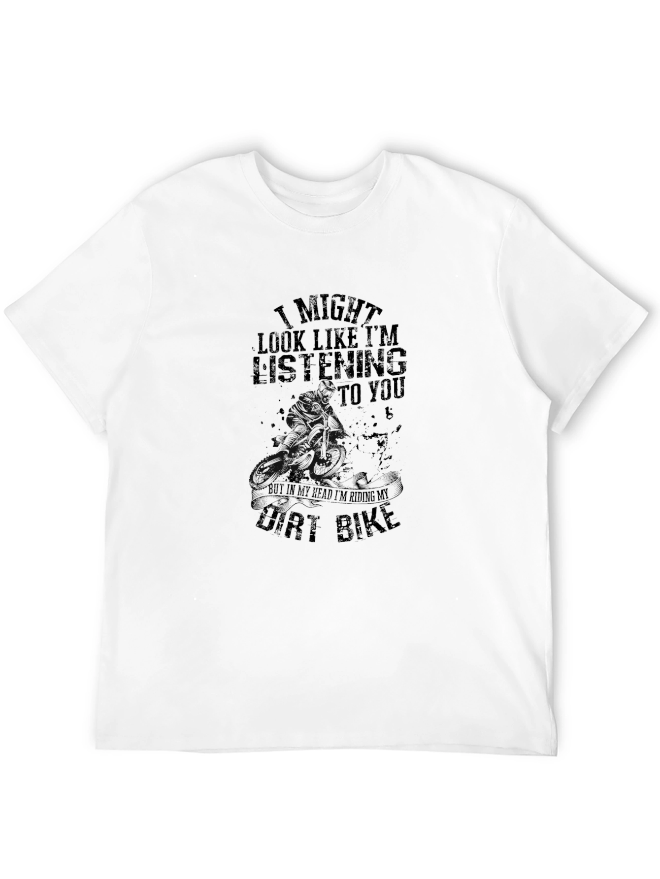 Dirt Bike Rider T-Shirt - Funny Graphic Tee