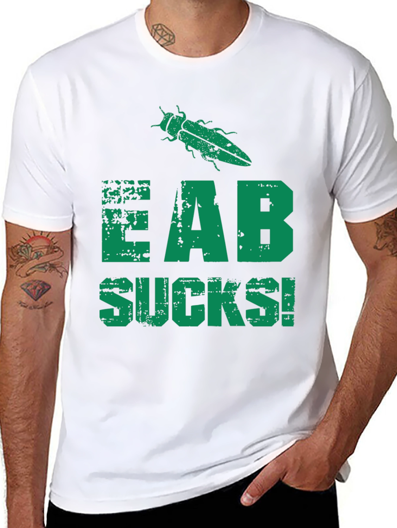 EAB Sucks! Emerald Ash Borer T-Shirt