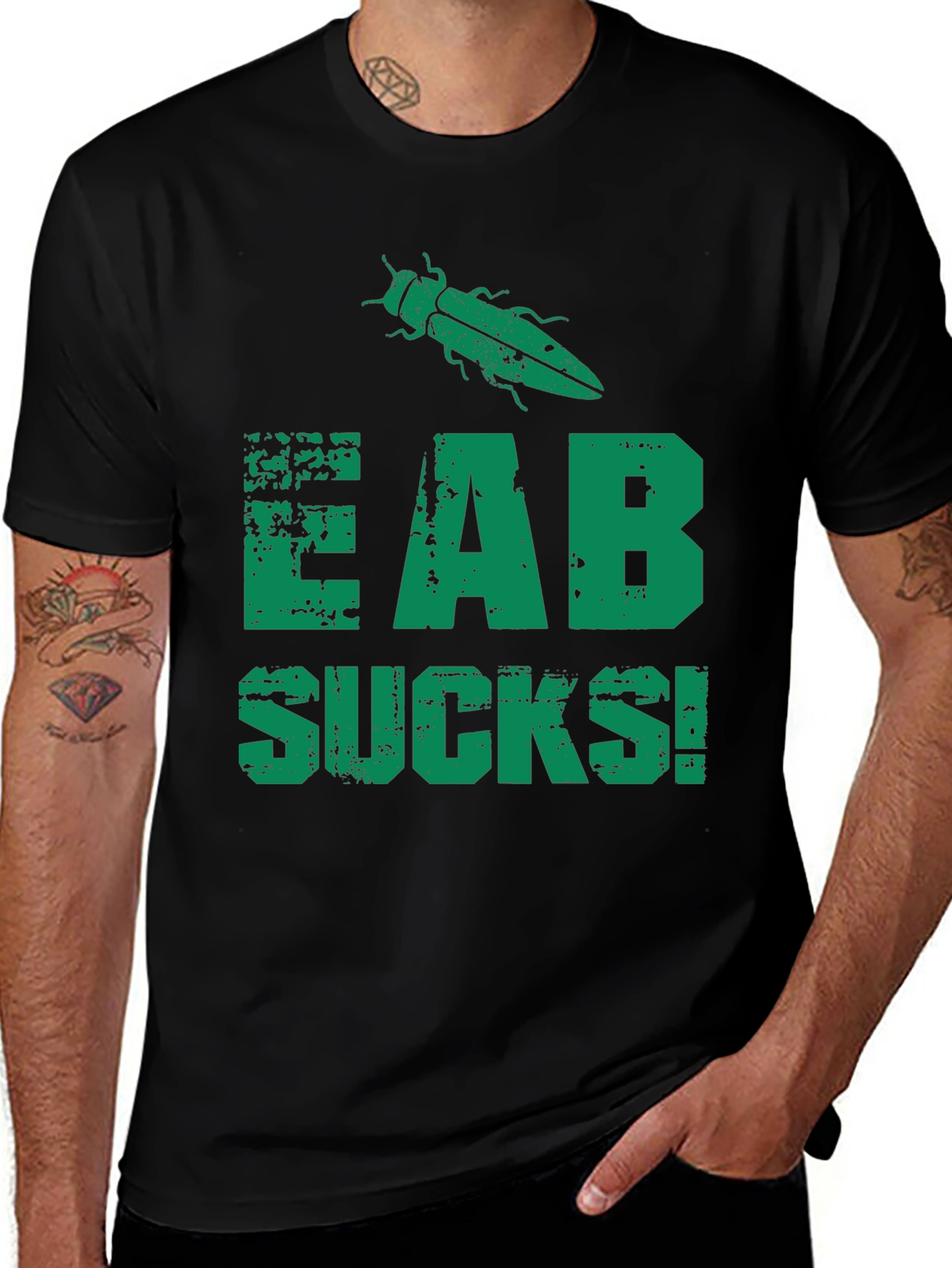 EAB Sucks! Emerald Ash Borer T-Shirt