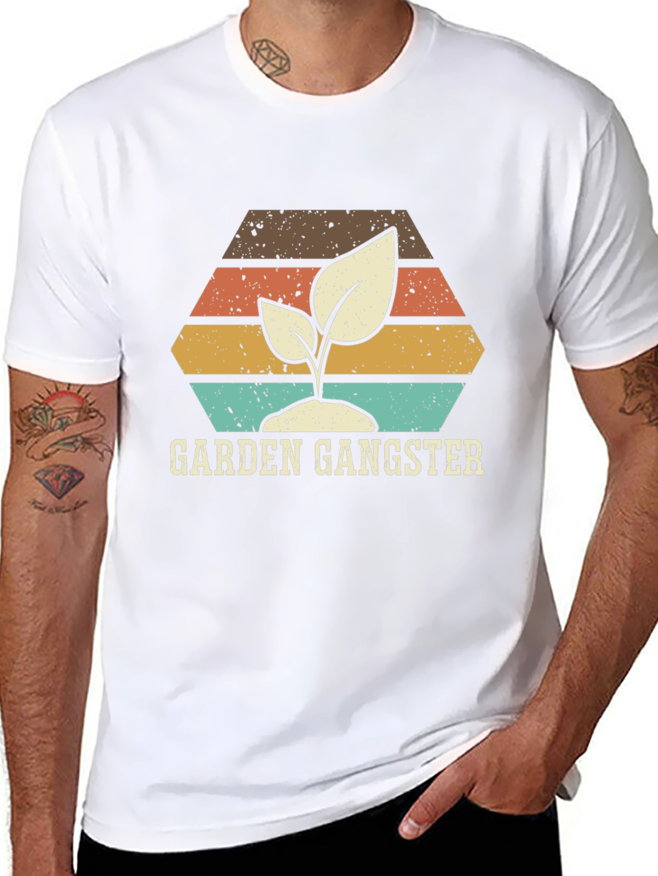 Garden Gangster T-Shirt - Gardening Humor Tee