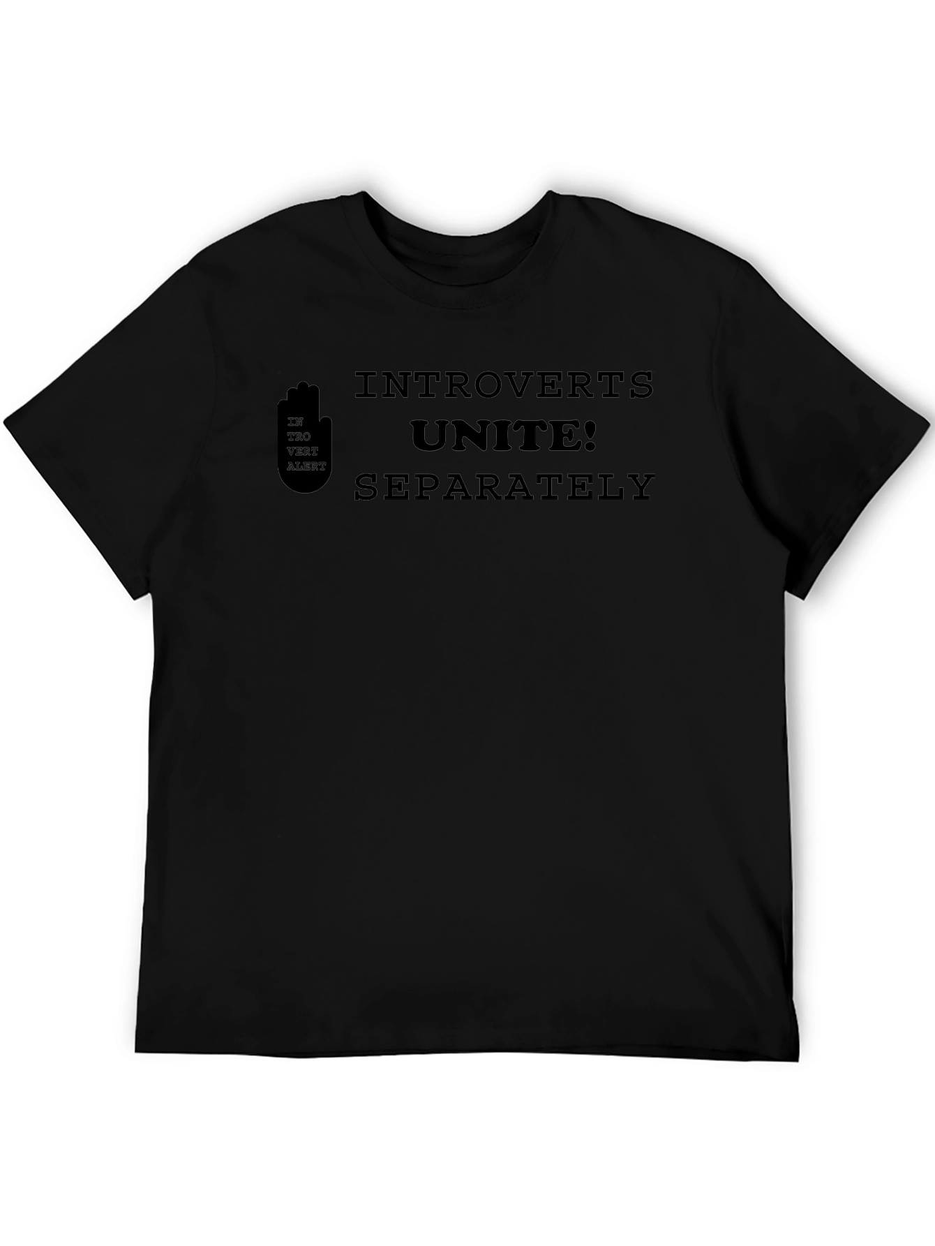 Introvert Unite Separately Graphic T-Shirt
