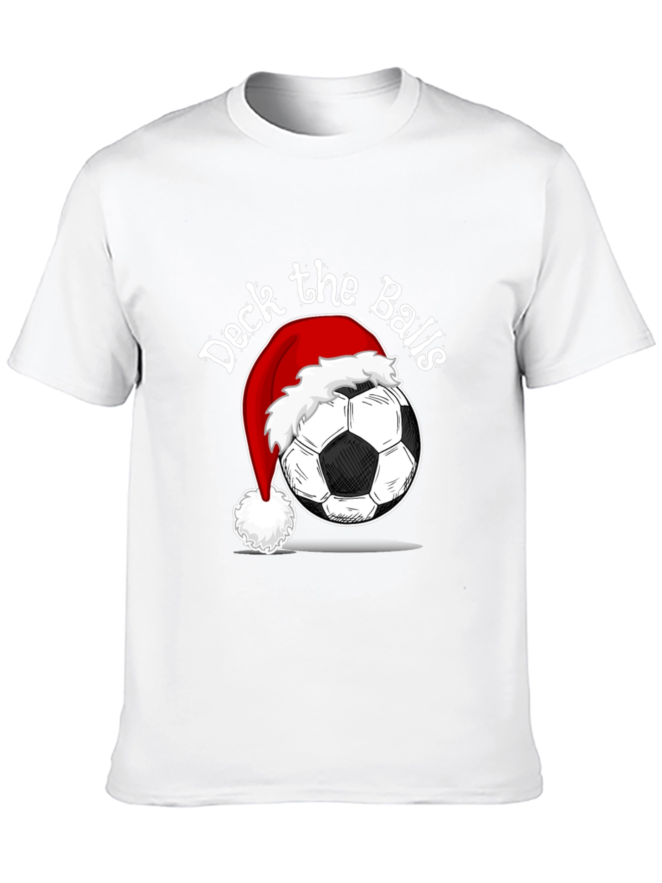 Deck the Balls Soccer Christmas T-Shirt