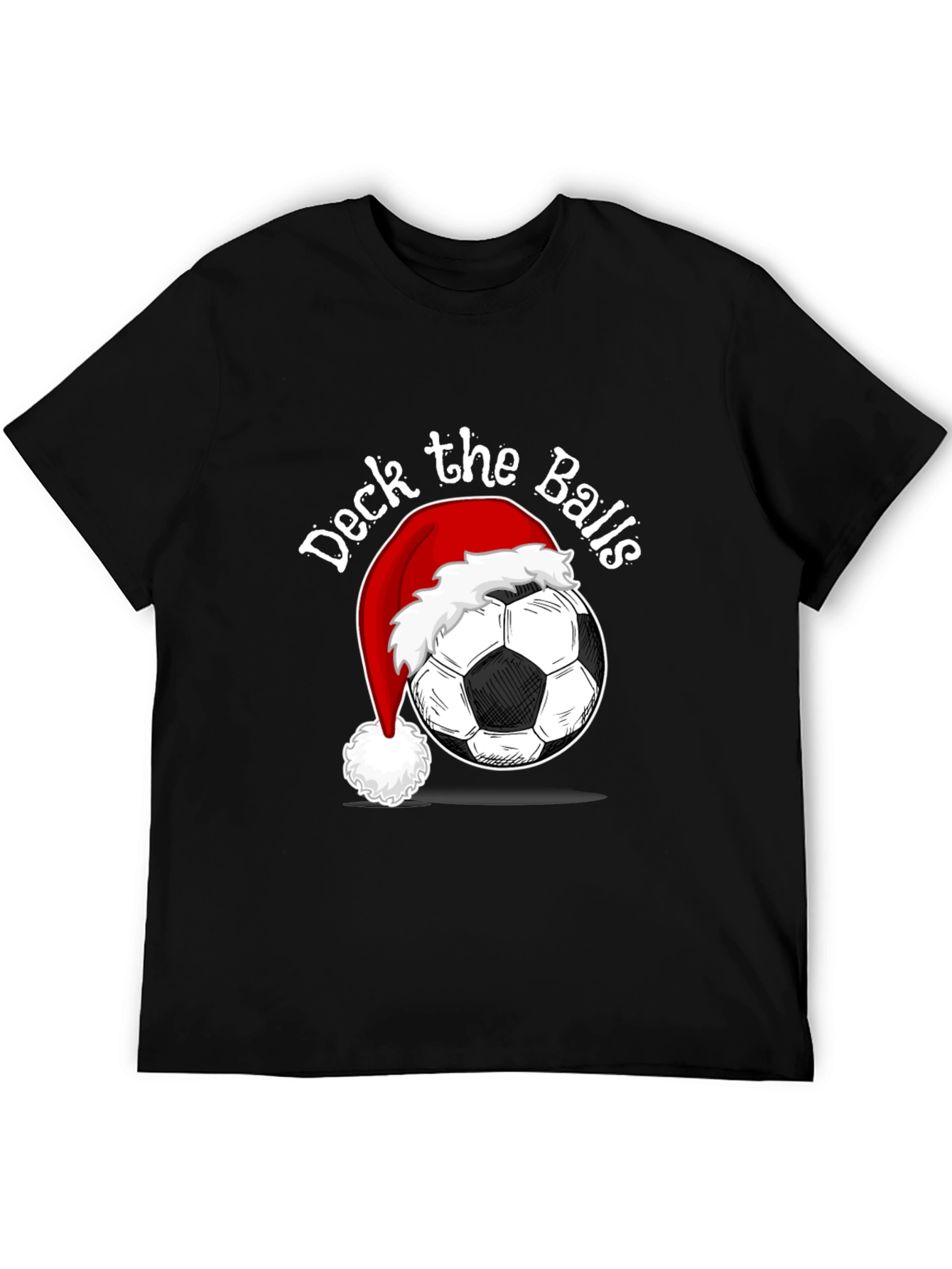 Deck the Balls Soccer Christmas T-Shirt