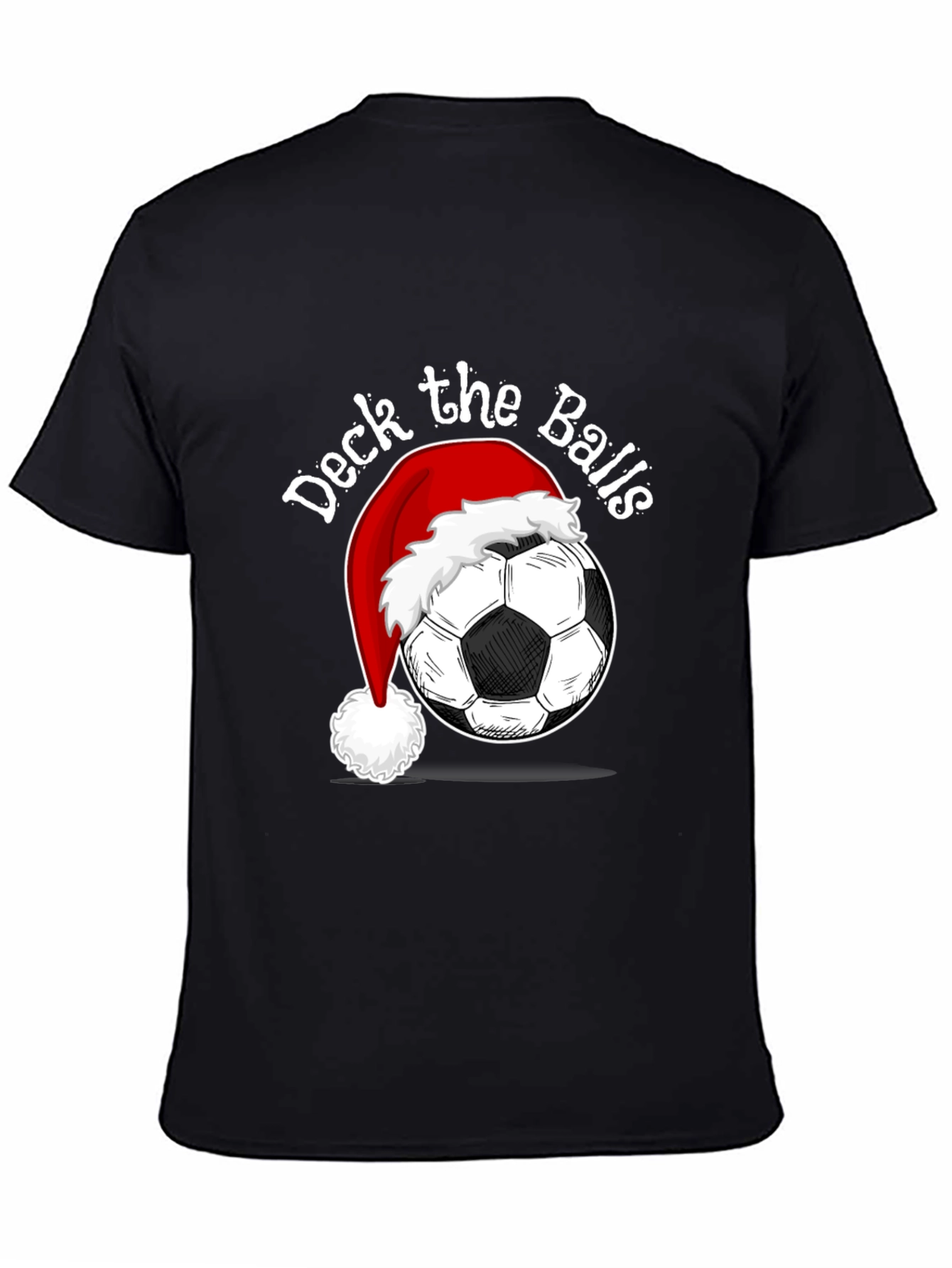 Deck the Balls Soccer Christmas T-Shirt