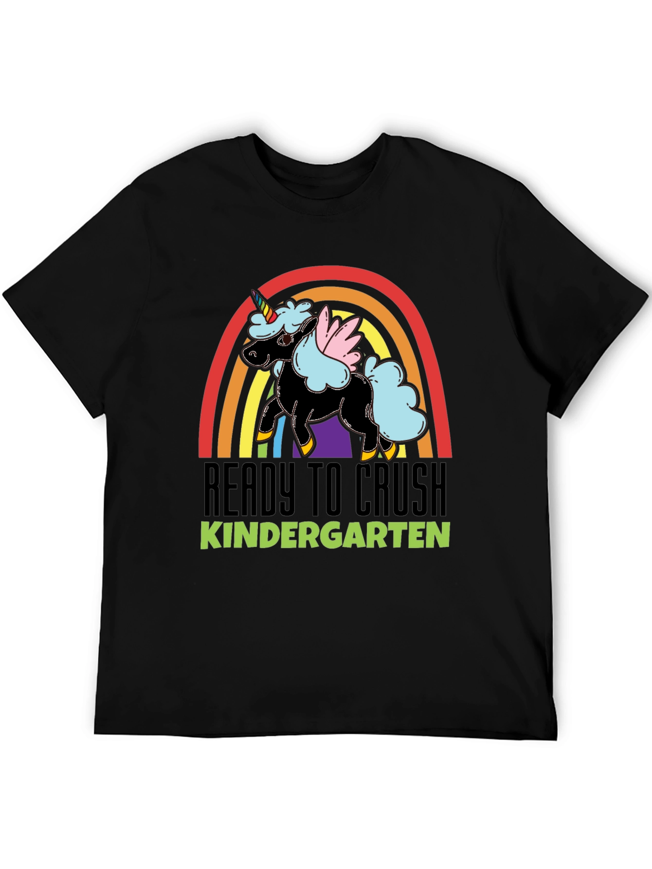 Ready to Crush Kindergarten Unicorn T-Shirt