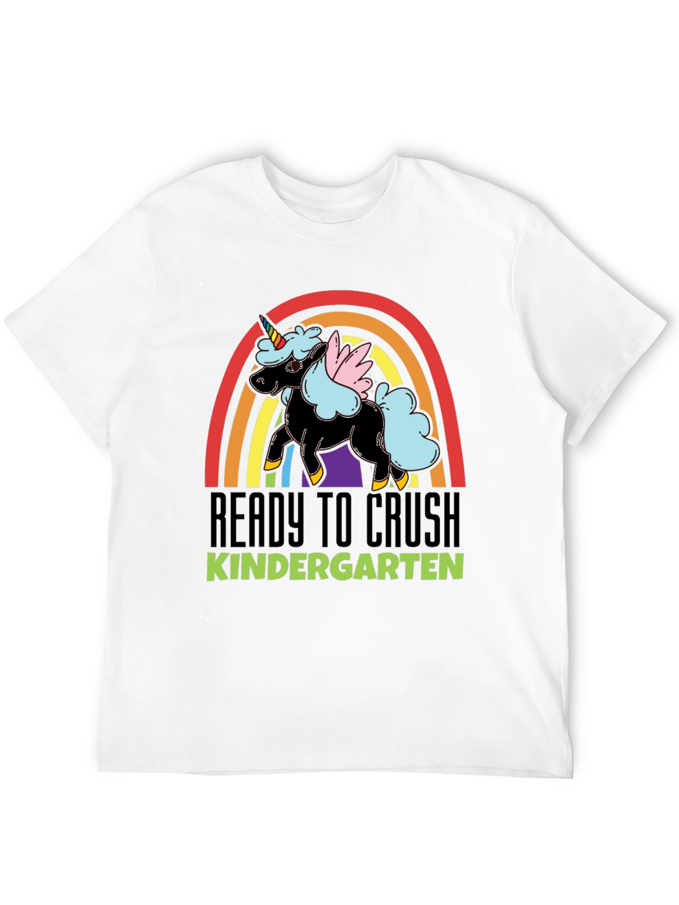 Ready to Crush Kindergarten Unicorn T-Shirt