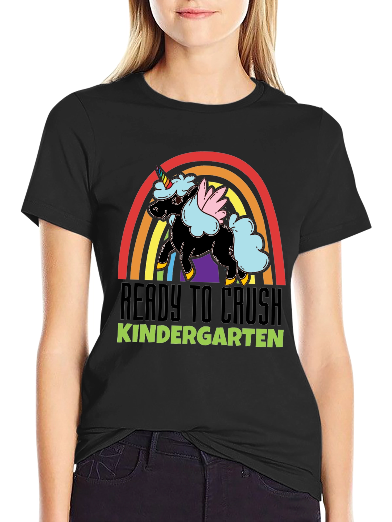 Ready to Crush Kindergarten Unicorn T-Shirt