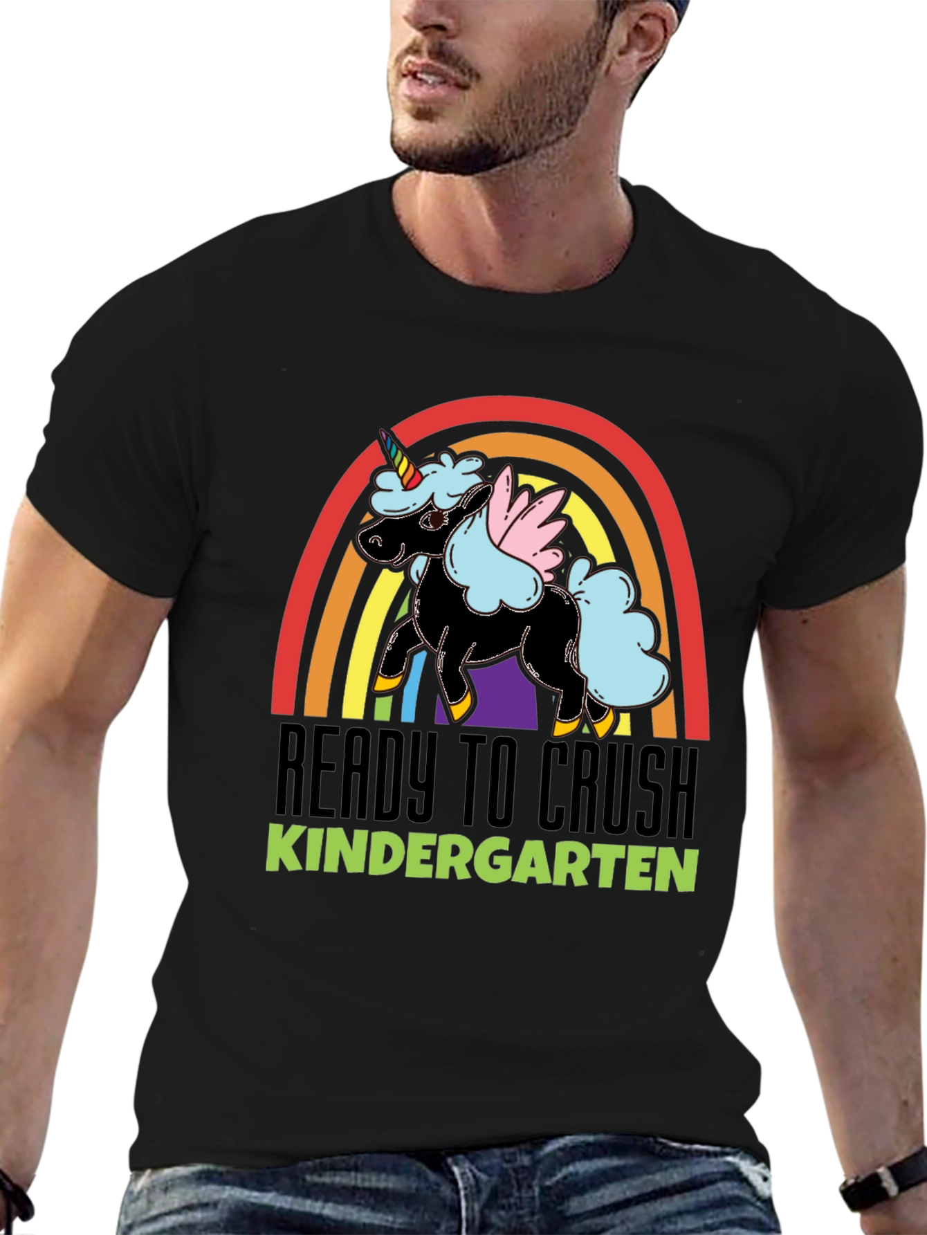 Ready to Crush Kindergarten Unicorn T-Shirt