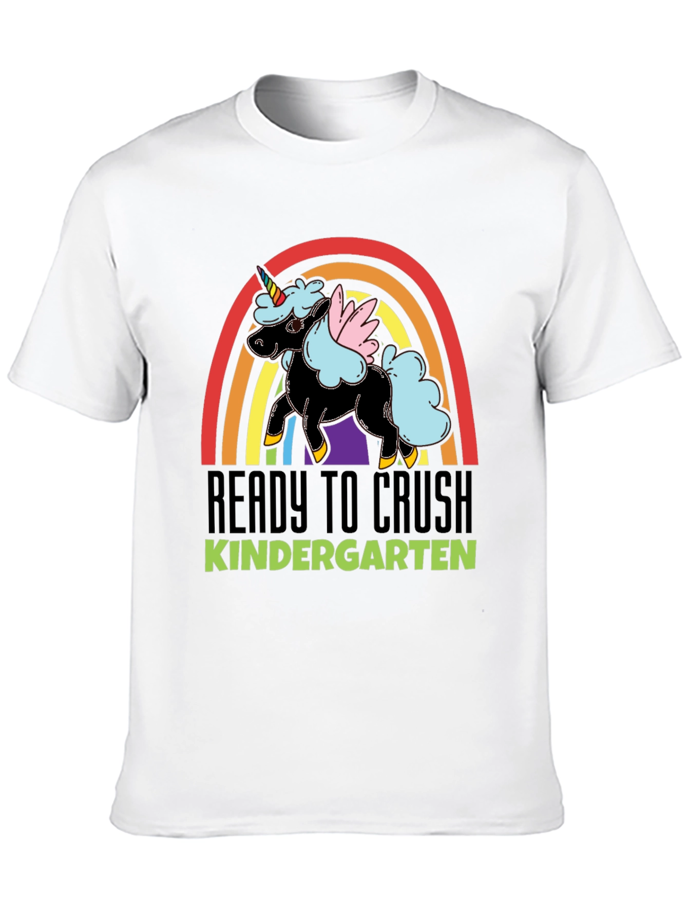 Ready to Crush Kindergarten Unicorn T-Shirt