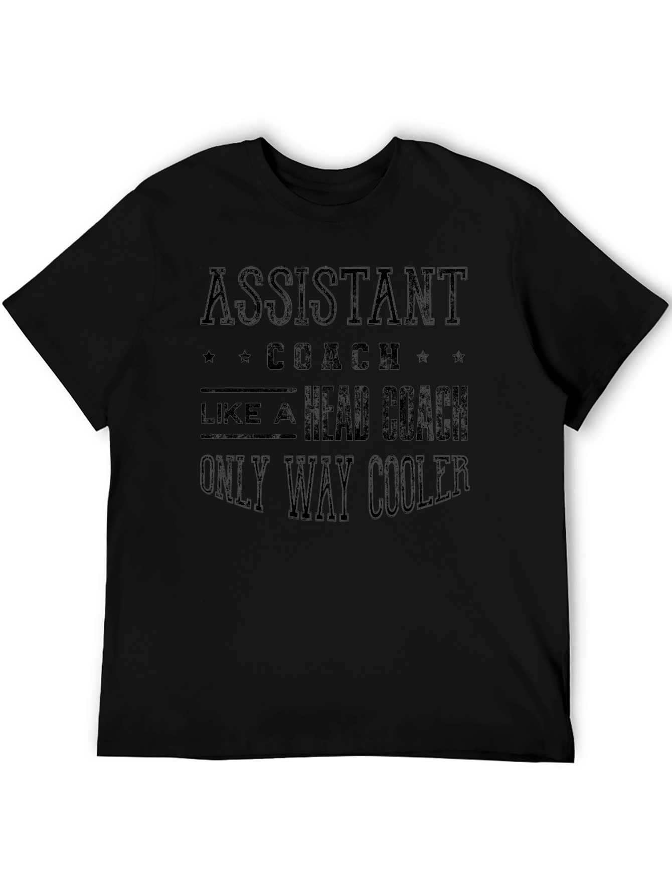 Assistant Coach T-Shirt - Only Way Cooler