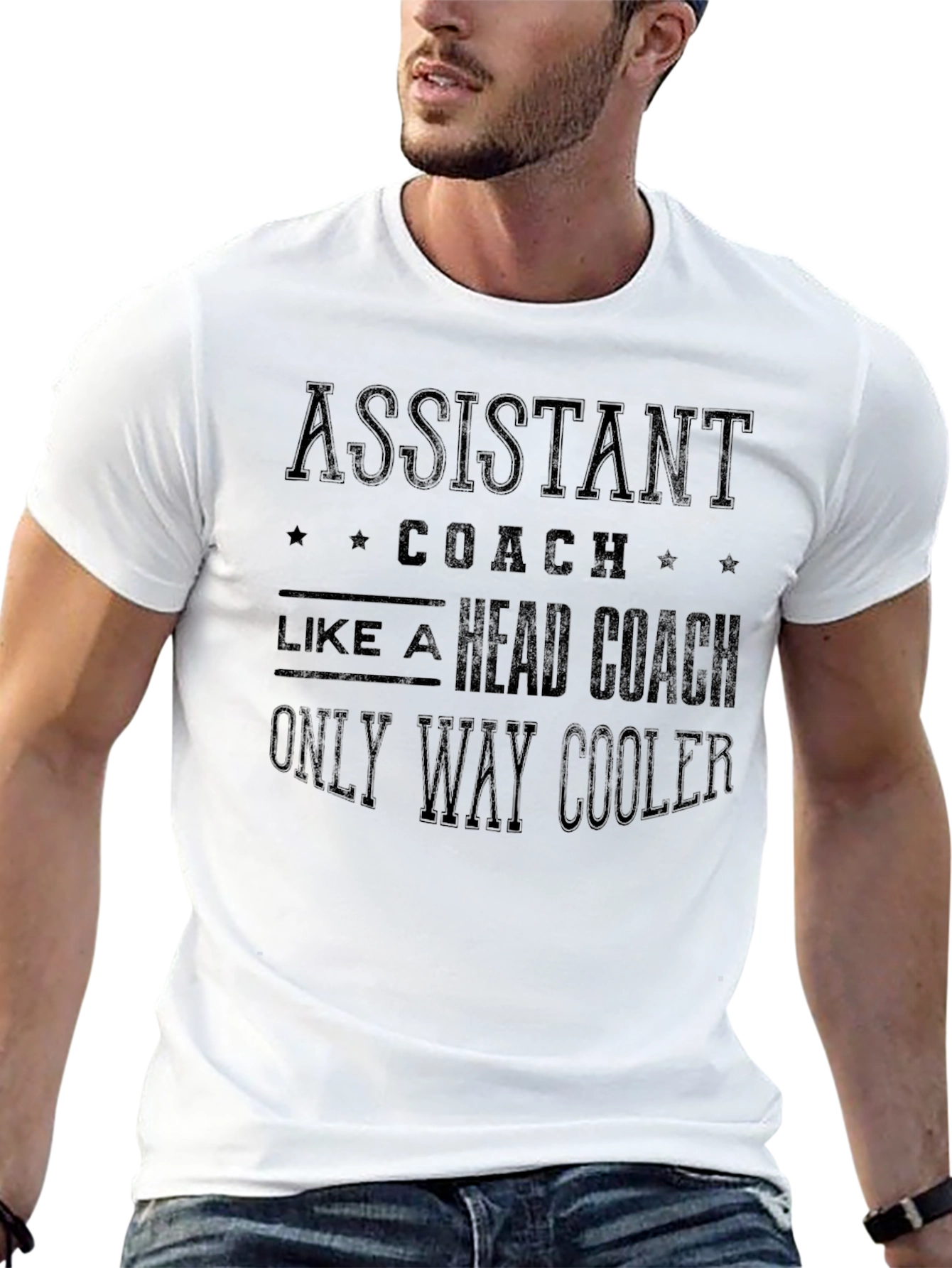 Assistant Coach T-Shirt - Only Way Cooler