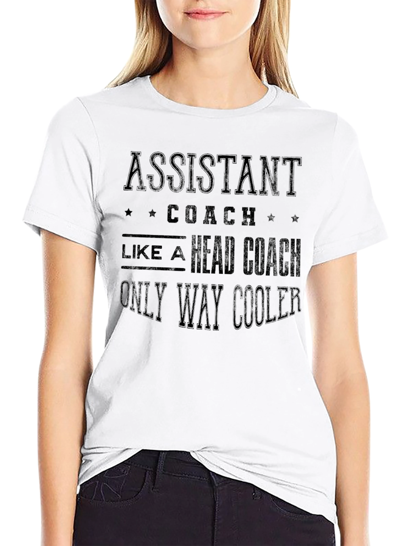 Assistant Coach T-Shirt - Only Way Cooler