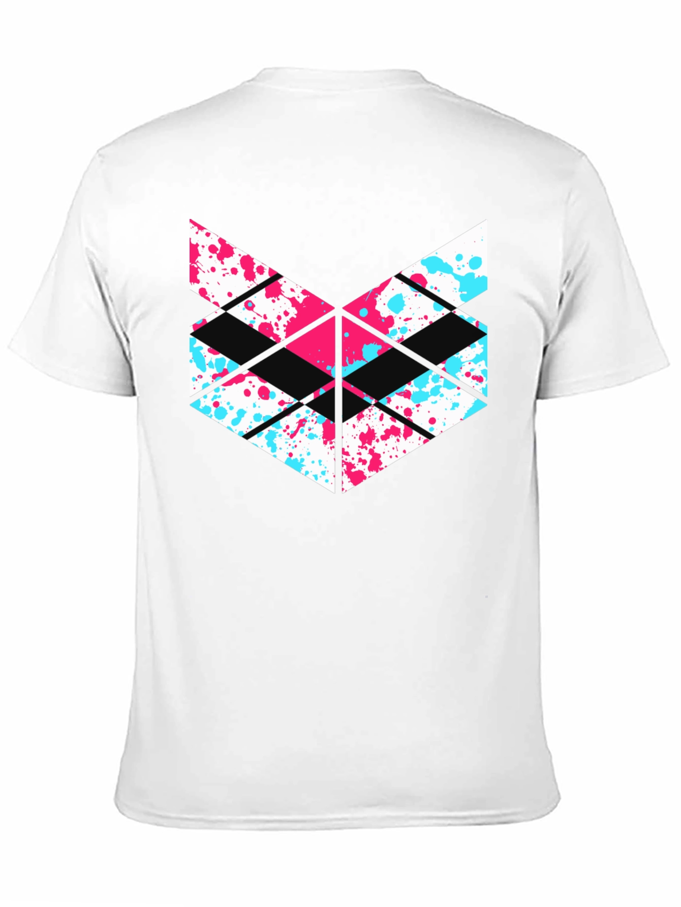 Abstract Geometric T-Shirt - Modern Design Tee