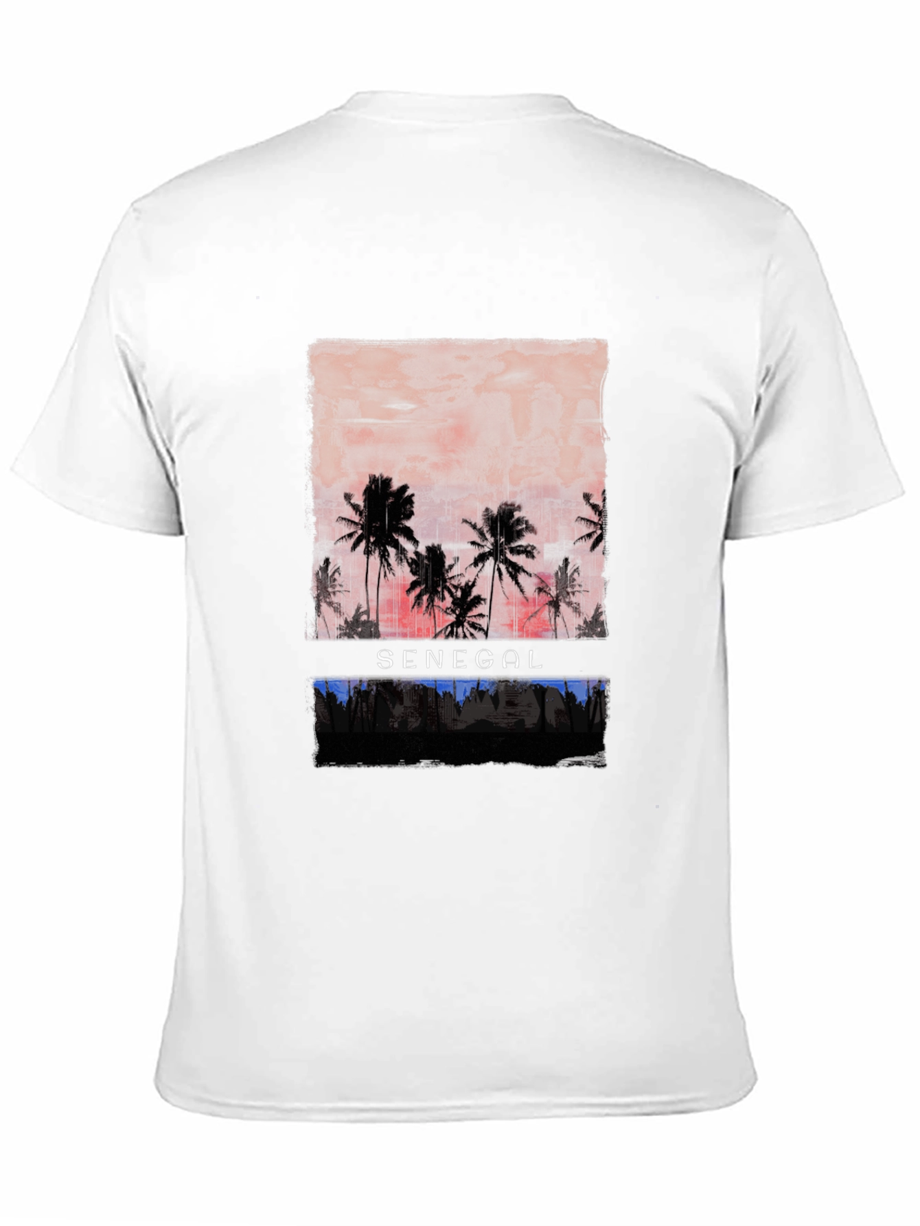Senegal Sunset Palm T-Shirt