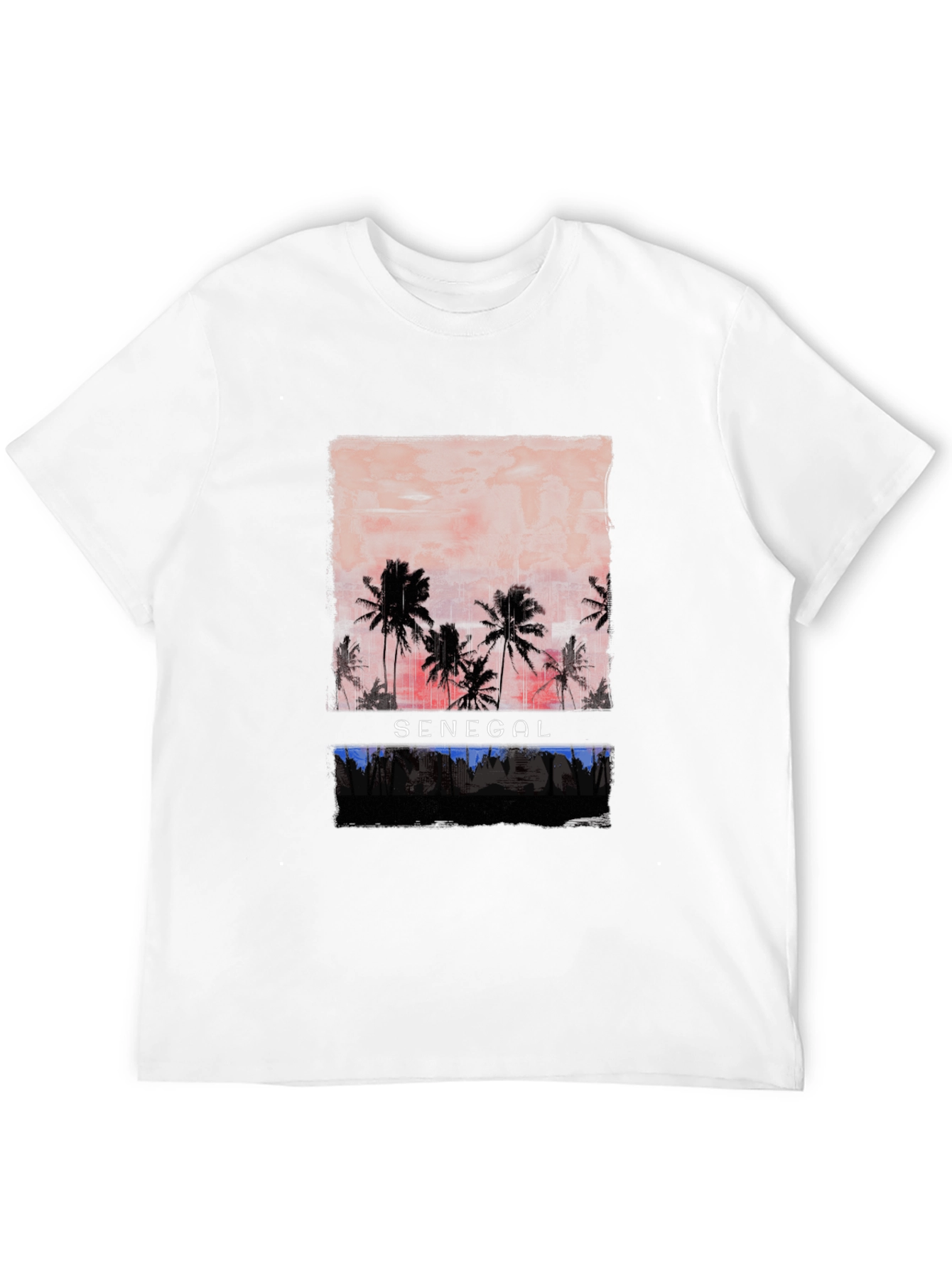 Senegal Sunset Palm T-Shirt