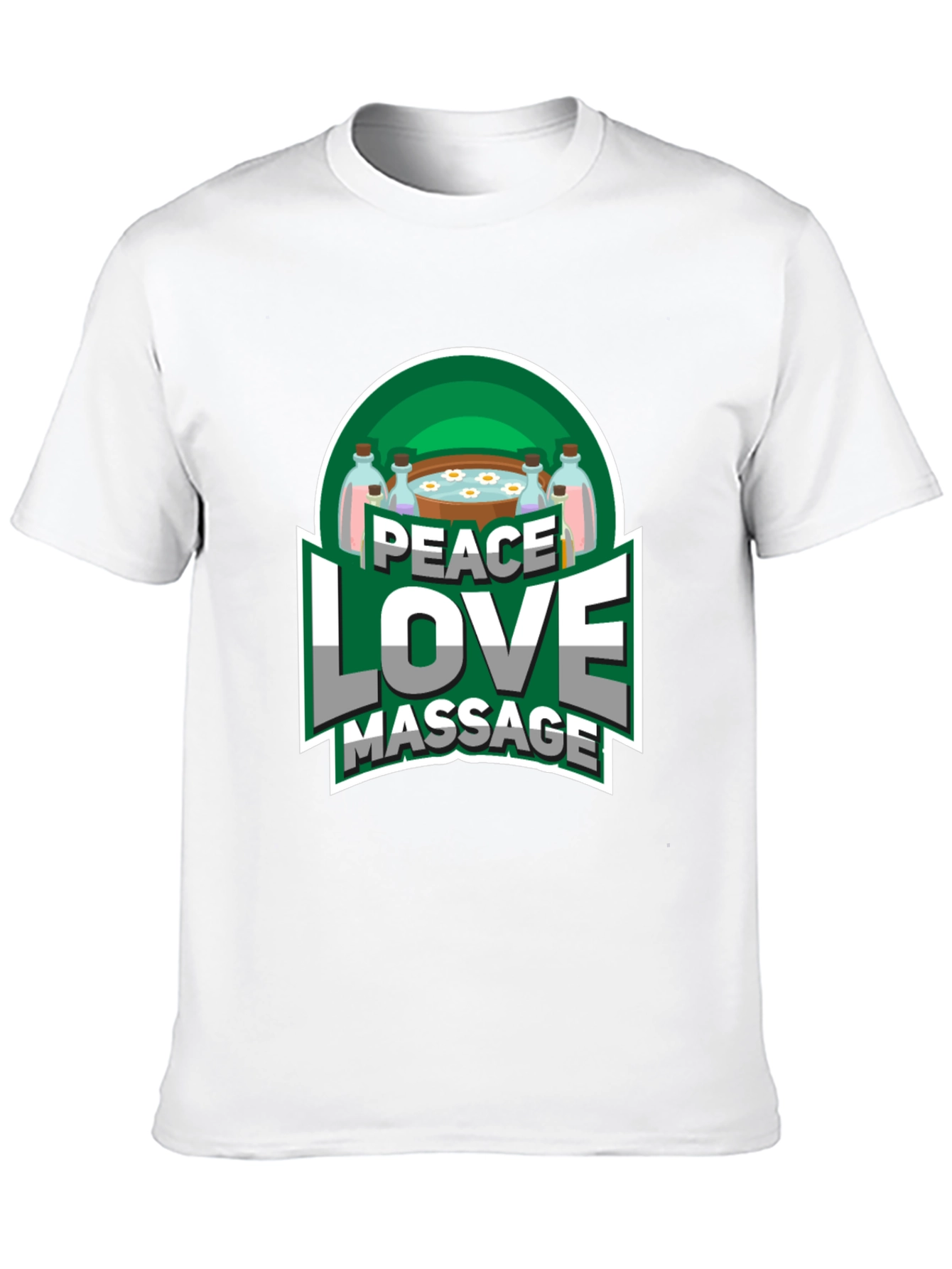 Peace Love Massage T-Shirt