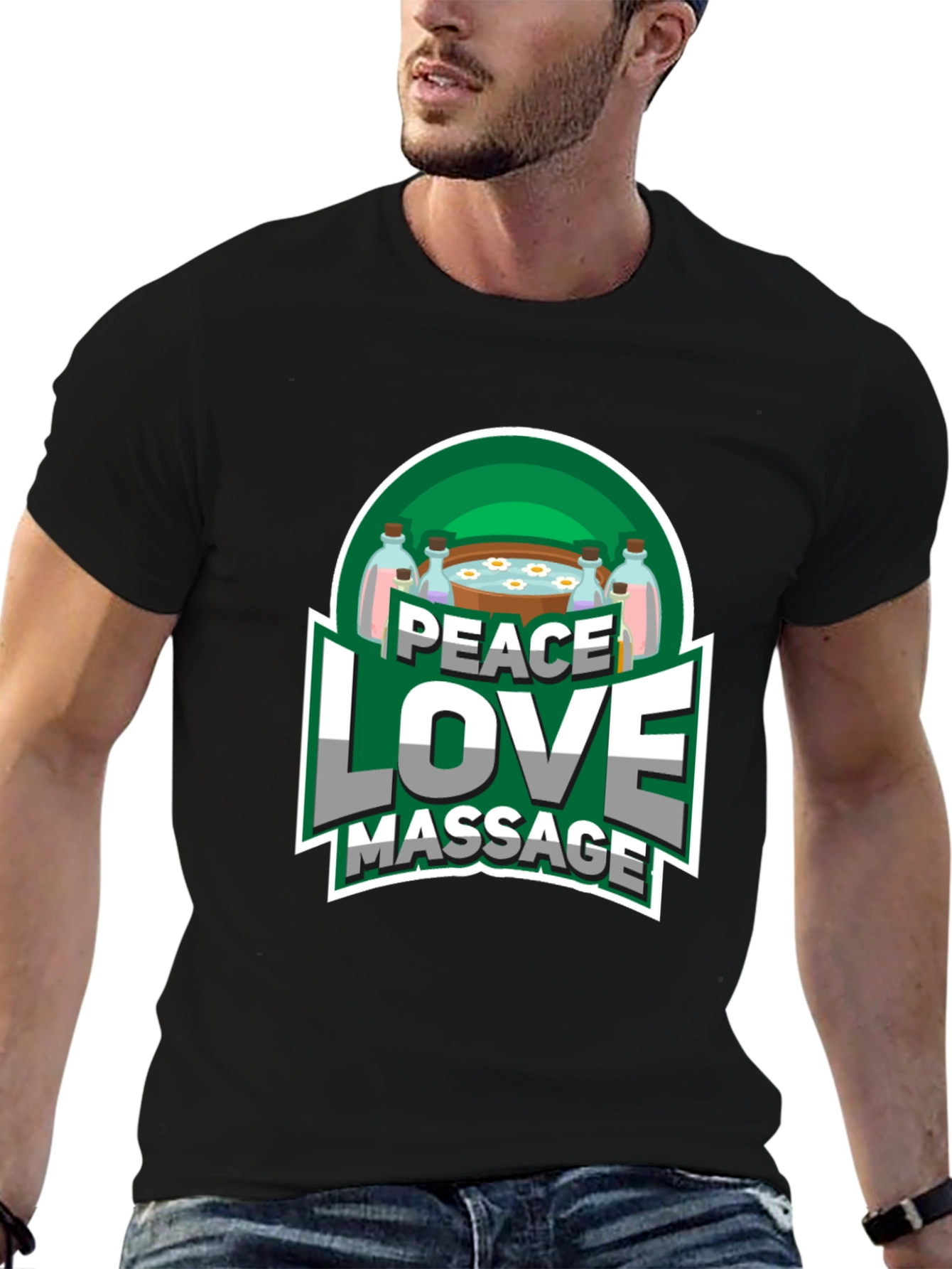 Peace Love Massage T-Shirt